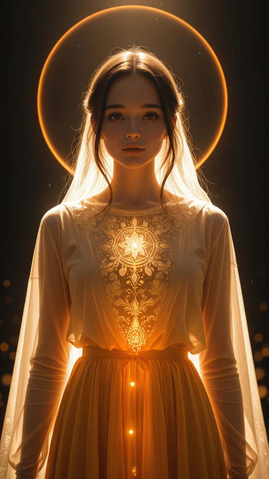 laughter、8k、delicate face、detailed face、simple background、 ((masterpiece, Highest quality, Best image quality, High resolution, 8k)), ((Astrology師:1.5)), Names of constellations and zodiac signs, constellations, Astrology, unknown constellations, geometry and Astrology, constellations, constellation 、Very accurate and detailed, 、Accurate and detailed, Accurate depiction, Number secrets, Very accurate, with constellation, Pisces, magicの紋章, constellation, レースのローブと顔を隠すベールを身に着けたAstrology師の全身ショット, magic、geometry
