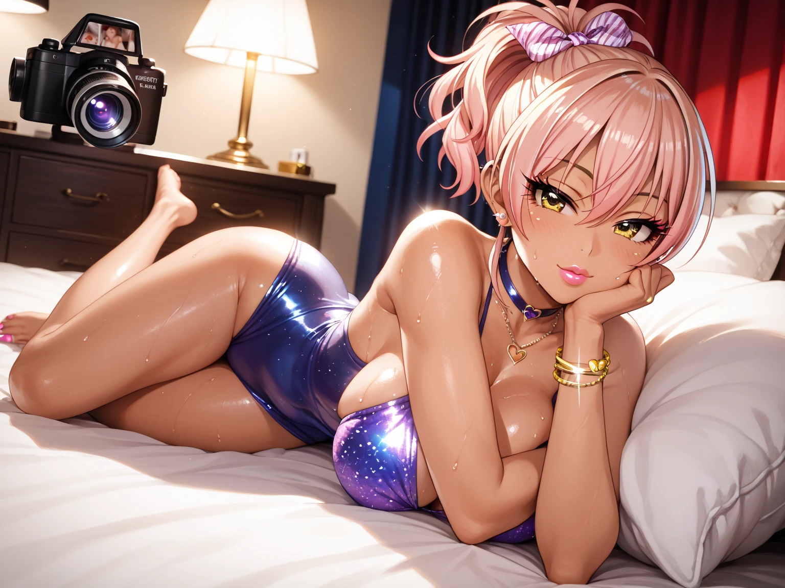 Lolita prostituta)), ((in the back seat of a police car, senos apretados, Espotristeo, Manos fuera de la vista, hands behind her back, crying real tears, triste)), hysterical crying, Colapso emocional, (((criminal, Arrestado, erotic, Hentai))), seductor, (looking at viewer from the back seat of a police vehicle), (interior of a realistic cop car, Trazado de rayos, Renderizado de octanaje), hiperrealismo, motor irreal, perfect composition, Renderizado perfecto, Perfect lighting, Cine 4D, 3dcg, 8k vector photography, hyperrealism photography, tetona, joven, adolescente, high resolution perfect body perfect face perfect hands perfect fingers perfect breasts 8k, (((Micro Bikini, Uniforme de colegiala negra, dedo del pie de camello, areolas protruding areolas indentation breasts swinging freely))), ((ojos verdes, half Asian half Spanish, Chica mixta, caber,)) ripeado, Paquete de abdominales de seis, (((super thick, small waist, Pelo corto rojo con flequillo y reflejos,))) ojos esmeralda, Hermosos ojos, cautivador, seductor, Adornos para el cabello Lolita, Chica del tanque, Estilo punk, cyberpunk, Vaporwave, Tokio, medianoche, realistic lighting, entorno realista, traje detallado, rasgos faciales realistas, ((perfect angle, Pose perfecta, focus on face camel toe and breasts)),argentina, Ropa deportiva, soccer uniform, (obra maestra), High resolution, Cara perfecta, cabello morado claro, Orejas de gato, Nekomimi, lleno_cuerpo,Recortar arriba, Underboobs, tanga negra, pecho mediano, pelo corto, pelo corto, cabello morado claro,, cabello claro, pelo morado claro, orejas de gato, neko ears,full body
