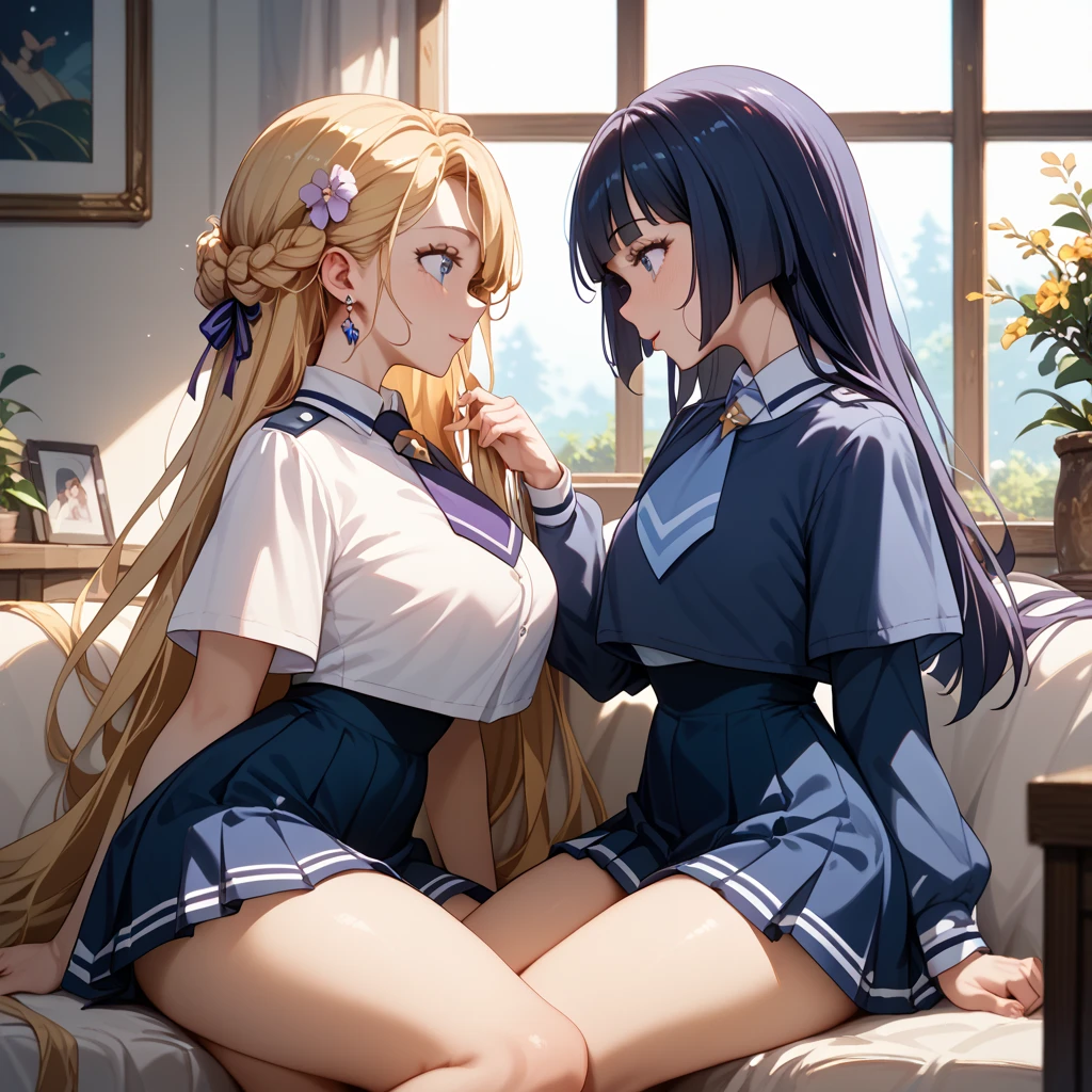 score_9, score_8_up, score_7_up, score_6_up, source_anime, highest quality, masterpiece, 1girl and 1boy, (1boy femnin, otokonoko, femboy, long hair), futa on male, futa is bigger, femdom, forced, uncensored, cum in anal,, anal sex