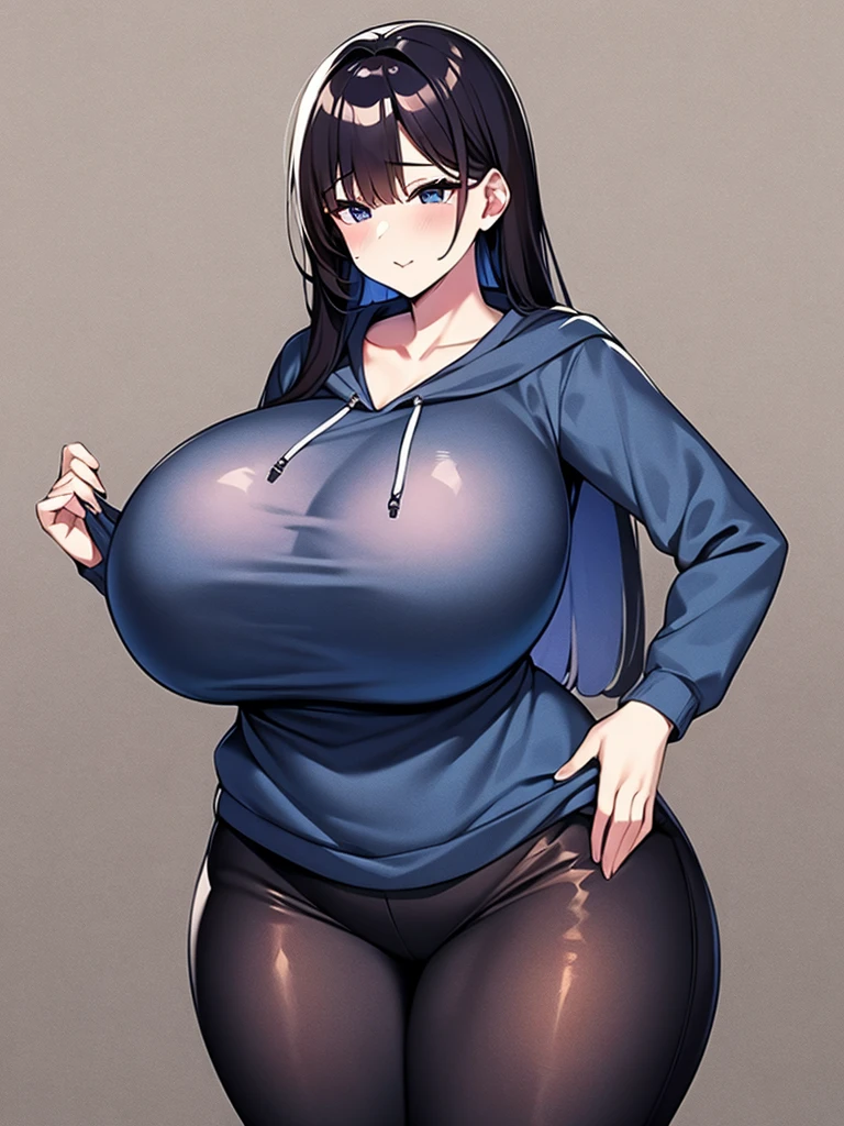Two arms、Two legs、gigantic breast,Navy blue school swimsuit、Simple Background、Very wet woman、View your viewers、cowboy shot、Blushing、Big Ass、Big thighs、a little plump body、shiny skin、(Turn your body to the viewer)、milf、((White Breath))、((Haa))、Liquid on the thighs、(Sit with your legs apart)