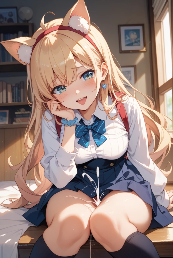 alice in the wonderland、cute little　Girl、mini skirt、blond hear、No panties、Wavy Hair、blue eyes、10year old、all-fours、Pussy、Wet Pussy、sigh、anal、anus、with spreading legs、spread your pussy with your hands、happy、smile、Apron Dresses、pinafore, NSFW、SEX、shairband、No pants、fullnude、The clothes are fluffy、taking down my pants、tits out、Small、Spread your、show off nipple,from directly below,vagina,crouching,curvy,pussy,