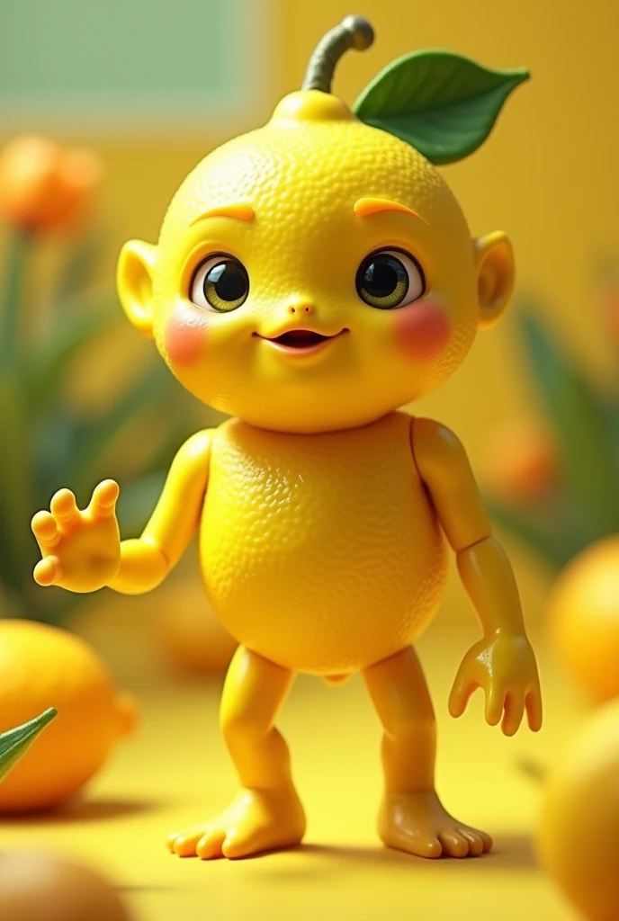 cute baby orange, octane render, unreal engine, highly detailed, intricate