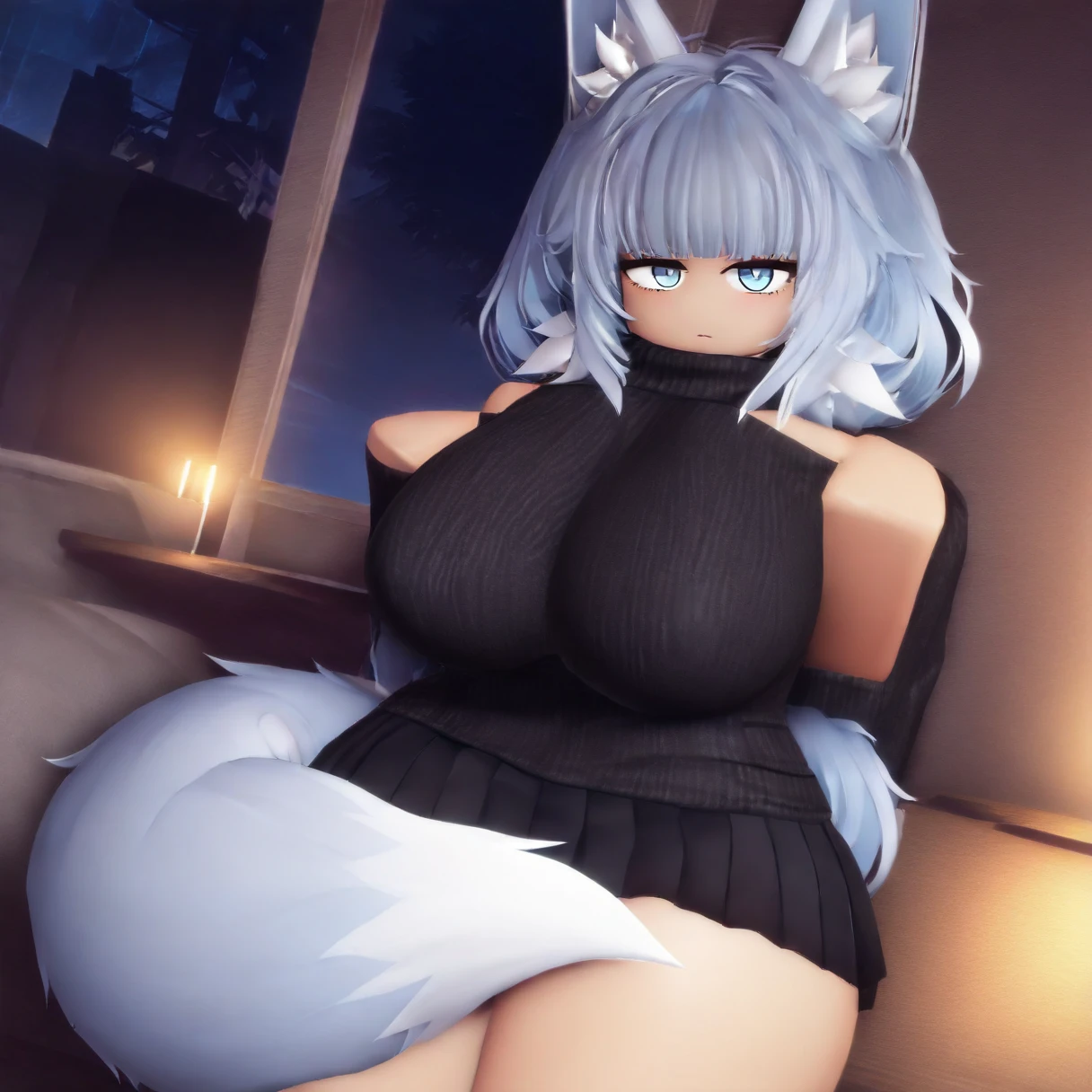 (8K, Best quality at best, tmasterpiece:1.2),\(Eyes detailed\),\(facial feature\),(\(Clothes detail details\)\),Full body lesbian,(surface focus) ,Very detailed CG unified 8k wallpaper,hugefilesize,ultra - detailed,A high resolution,Huang Li,beautidful eyes,ray traycing,Dramatic shadows,Detailed pubic hair,dramatic angles,hyper-detailing,(1 girl:1.3),(Alone),loli,little girl,child,plump body,wolf ears,messy gray hair,Huge cleavage,Huge cleavage,sagging,slave,chain.inside a room,wall made of bricks,Grey cement floor,cage