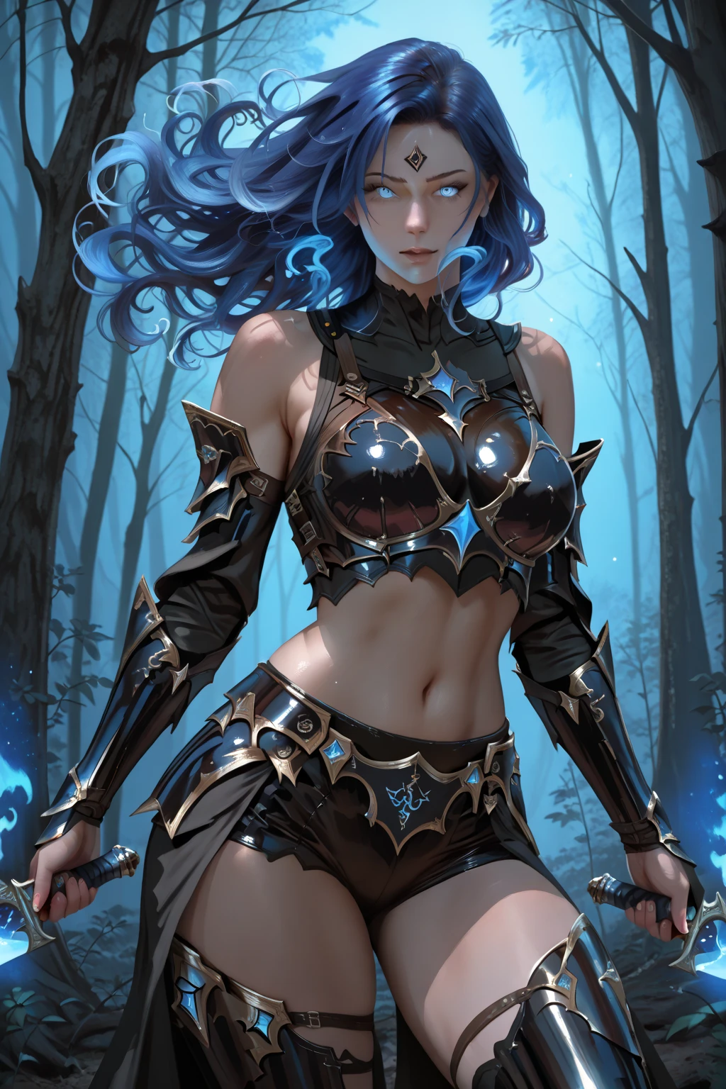 1female，45 yers old，Huge breasts， 独奏，wonder women，cyber punk perssonage，head band， Pornographic exposure，coniferous forest，at winter season，  She has long flowing black hair， Bare genitalia，hail，Bigchest， From the front side， Wet straight hair， Sweating profusely，Petting the ，mostly cloudy sky，（tmasterpiece），（Very detailed CG unity 8K wallpaper），best qualtiy，cinmatic lighting，detailed back ground，beatiful detailed eyeright pupils，（Very fine and beautiful），（Beautiful and detailed eye description），ultra - detailed，facing at camera，A high resolution，ultra - detailed），Very long hair，Combat posture，Raise your sword with both hands，Emotive expressionlushed complexion，is shy，Chest sagging，nakenespose the genitals，revealing breasts，Camel toes，with no underpanttremely large bosom，Extremely colorful，Most detailed，fully body photo，The face is well lit