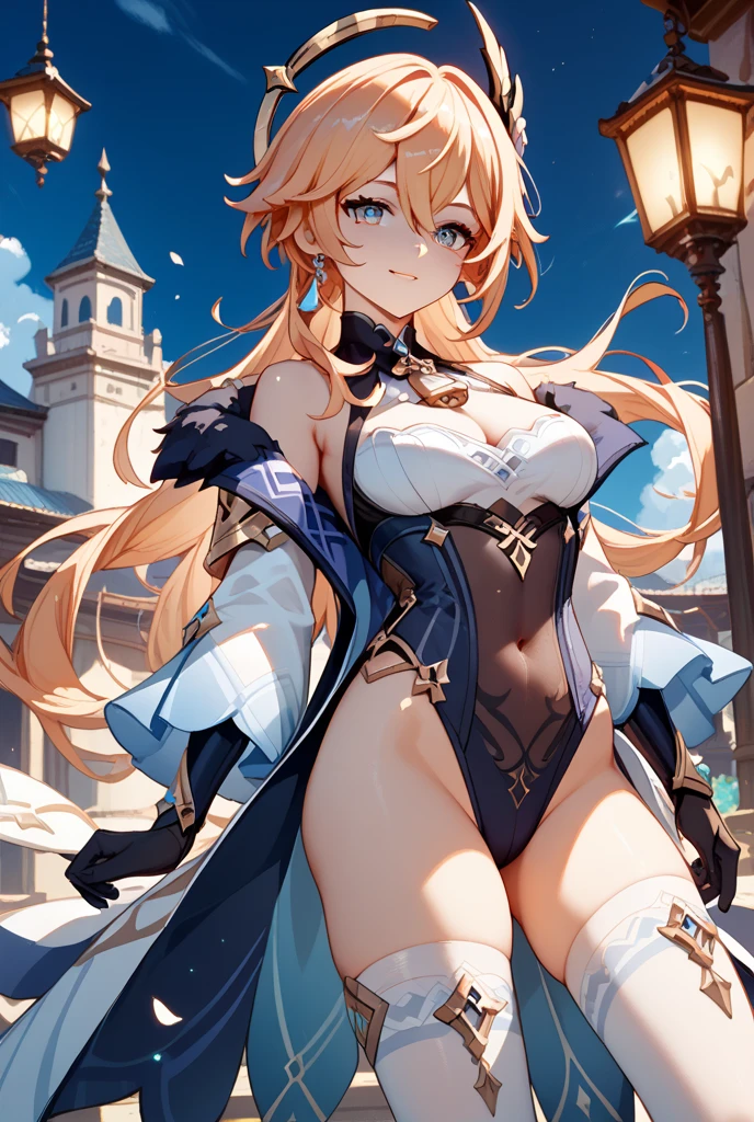 Genshin Impact, [[[wet underpants, Wet, translucent, Clothes shine through]]], [[[skinny waist]]], [[the perfect body]], [[[Genshin Impact]]]