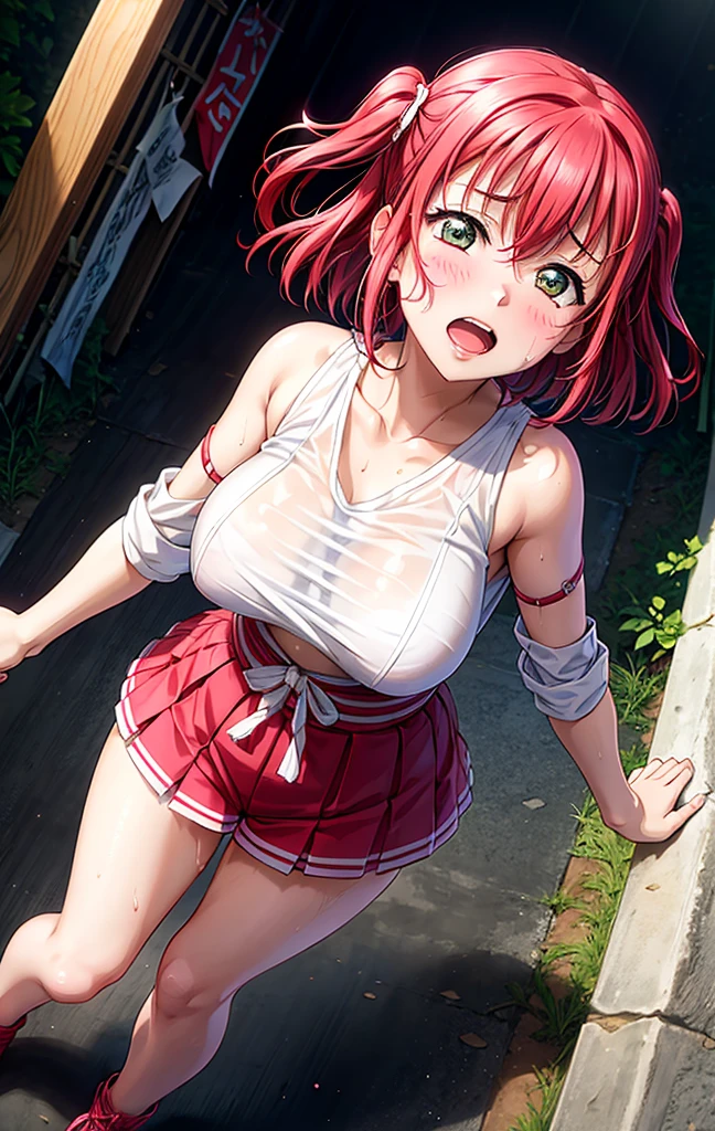 (nsfw:1.3),(masterpiece),(Supermodel in thin string panties),(Glass body:1.2),(Artwork),(BESTquality),(Publicly viewable images:2:0),(Super Resolution),(Shiny white skin),(beautiful),((City Park)), (2.5D),(anime),(1 person,Girls),Large Breasts,, (とても素敵でbeautiful:1.1), (Perfect detail:1.1), (Beautiful eyes:1.3), (Sexy pose: 1.2) , Pink Hair, Long Hair, Wide twin tails:1.2, Heart Earrings, ribbon, (Frill skirt:1.3),(garter belt:1.2), brooch, (Pink knee socks:1.2):(See-through panties:1.5),(ribbonボンデージ:1.2),(Groin tattoo),(See-through pink panties),(Thin string panties:1.2),(Wet panties),(Tattoo on crotch:1.2),(The legs are spread wide apart and both knees are on the ground.),({Glass Panties:1.5}),(Clear Panties:1.5),(cowgirlposition:1.3),(From below),(Sexy dynamic pose with legs wide open),(xxx),(garter belt:1.3),(Belly button:1.2),(Underboob:1.3),(legsUP:1.2),(Super Resolution),(Squat with legs wide open:1.3)(Ass),(red hair:1.3),({ doukoku_riyo :1.5 })