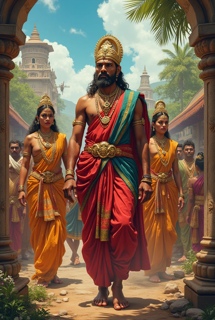 Sriram 3D imagअंततः, राम, सीता, और लक्ष्मण अयोध्या लौटे और रामचंद्र को राजा के रूप में ताजपोशी की गई। उनका शासनकाल एक आदर्श राजधर्म का प्रतीक था, जिसे "रामराज्य" कहा गया। राम की कथा में उनके द्वारा किए गए कार्य, उनकी सत्यनिष्ठा, और उनके धर्म के प्रति समर्पण को प्रेरणादायक माना जाता है। उनके जीवन और शिक्षाएँ भारतीय संस्कृति और धार्मिक मान्यताओं का महत्वपूर्ण हिस्सा हैं।