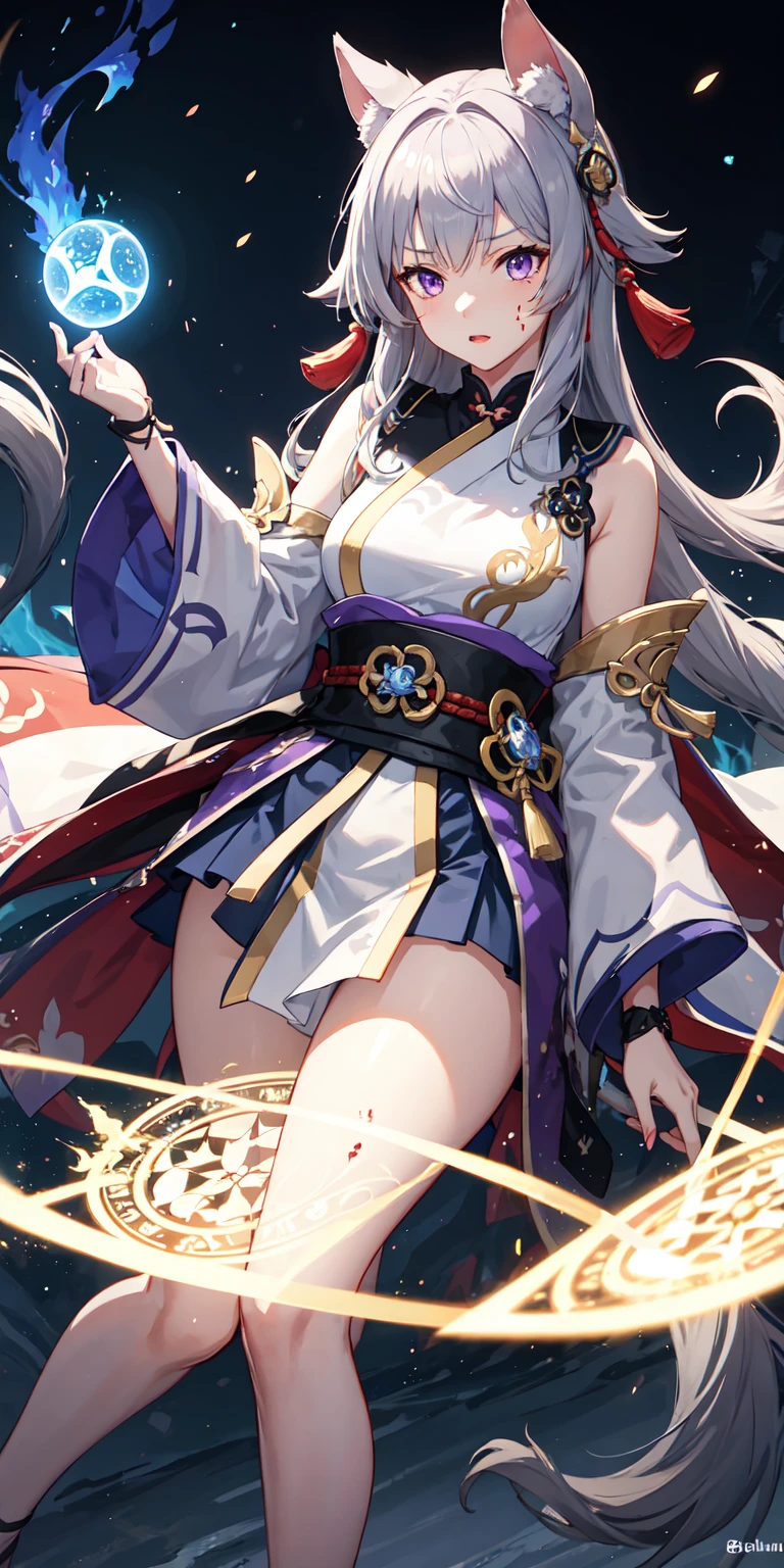 (verse1 maiden:1.2), absurdly long hair, erune, <lyco:Pholia-000015:1.0>, landscape, shrine, , , Cowboy Shot, Full Back Camera Staging, From Behind, Looking Away From Viewer, Behind, Back,