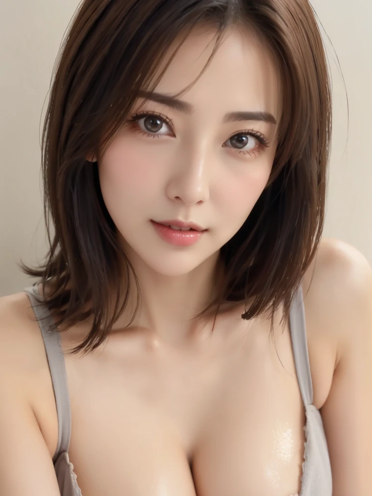 masterpiece、Highest quality、High resolution、Tabletop、wallpaper、Realistic、Bright lighting、Professional Lighting、Face Light、Smooth lighting、Japanese women、Adult、Beautiful woman、action、gravure、sexy、poor、so beautiful、Beautiful Skin、Beautiful and detailed、Detailed face、slim、moderately、short hair、Brunette Hair、Brown eyes、Looking at the camera、I have a sax、Random hooker