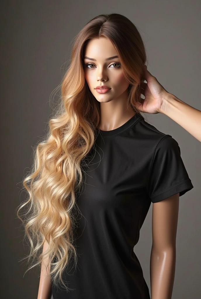 Imagine a radiant 18-year-old woman. She is an excellent example of natural beauty, with long blonde hair that seems to reflect sunlight, so much so that her braids look like they have been woven with threads of pure gold. Her hair falls gently in relaxed waves to the middle of her back, and every movement she makes seems to bring this sea of golden strands to life.
His face is delicate, with fine and elegant features. Their eyes are perhaps the most striking feature: they are a vibrant green, so deep that it resembles precious emeralds. They shine with sharp intelligence and a warm gentleness. Her skin is clear and flawless, providing the perfect backdrop for the light blush that colors her cheeks.
Her blonde eyebrows are well defined, giving her gaze a soft expression. She has a thin, slightly upturned nose that matches perfectly with her full, pink lips.
She is of average height, with an elegant posture that emits an aura of confidence. His figure is slender and well proportioned, accentuated by a natural grace that attracts the eye wherever it passes.
Her clothes are tasteful and well-fitting, with a soft color palette that complements her skin tone and enhances the vibrant color of her hair and eyes. She often wears a delicate gold necklace that fits perfectly around the contour of her neck, adding a touch of sophistication to her appearance.
This is the image of a beautiful 18-year-old woman with blonde hair and green eyes. She is a symbol of natural elegance, a combination of physical beauty with an attractive and magnetic personality.