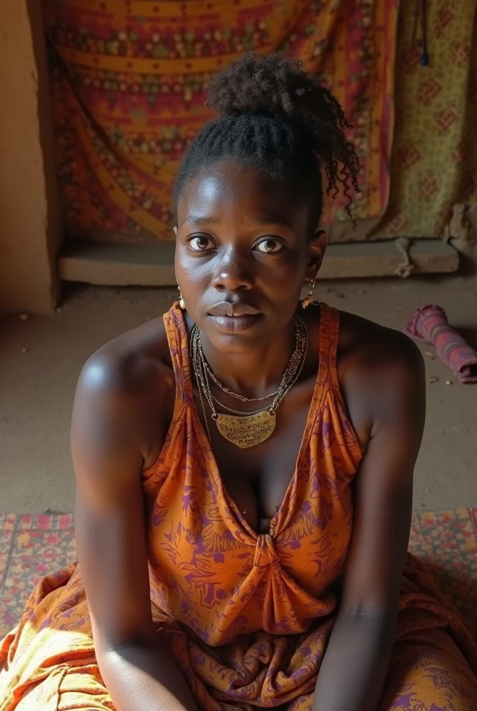 Femme africaine, environ 30 ans qui pleure