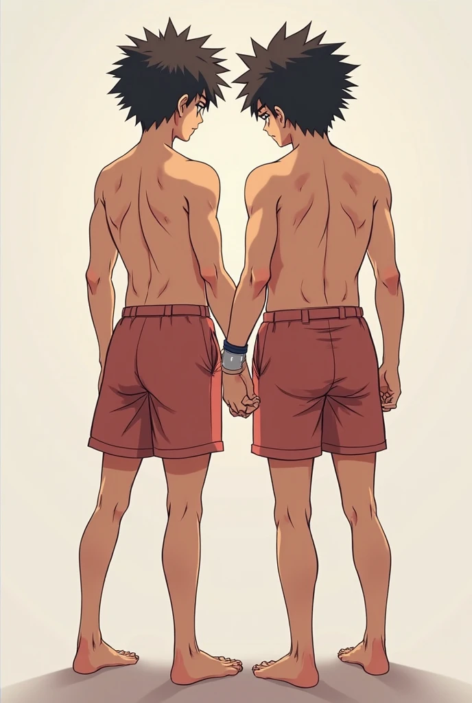 Anime boys with big butts in thongs