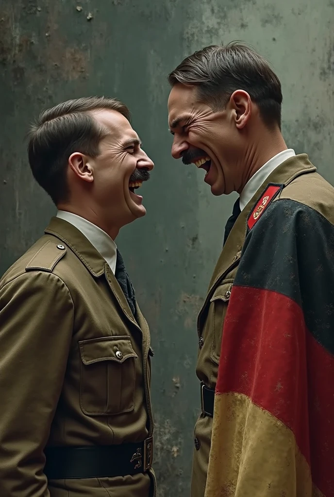 Adolf ??????, you are kissing with Joseph Stalin