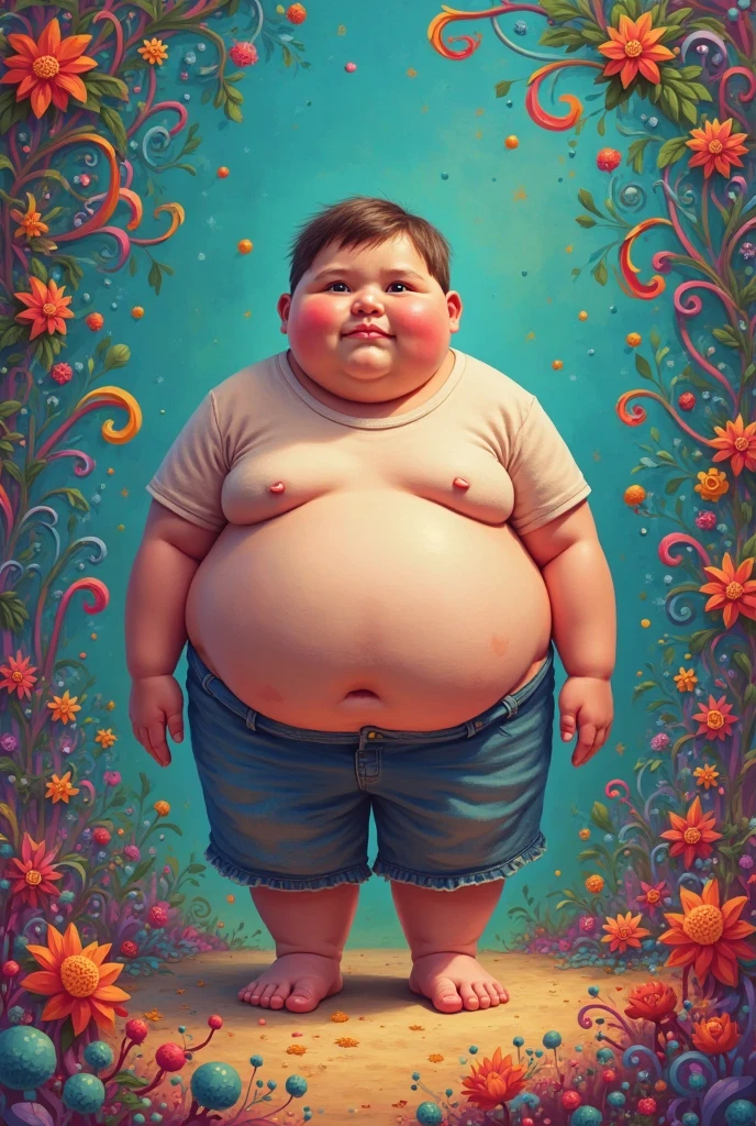 Garnizé named Thiago Gay has a penis, a male human genital organ, three times larger than the body.
