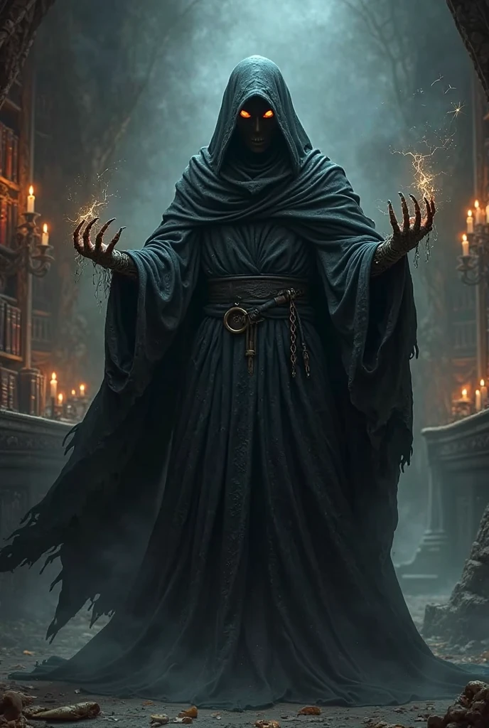 A derelict of darkness summoned from the ashes, The puppetmaster congregates all the masses