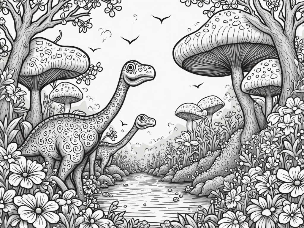 A cameleon,cartoon, ,Coloring Book, ColoringBookAF,