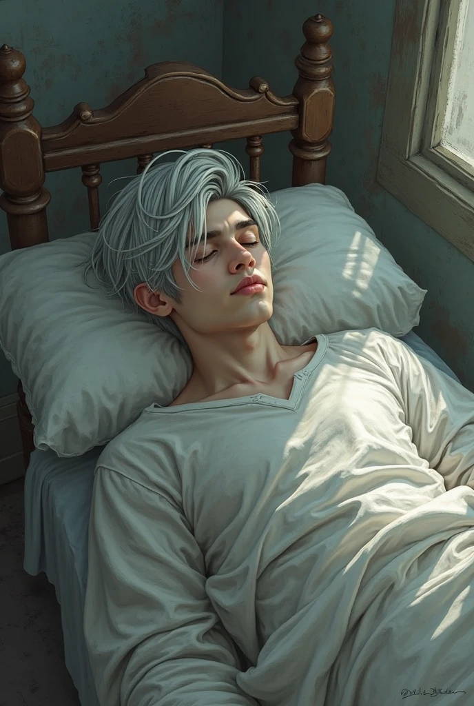 (masterpiece, best quality:1.2), a men is laying down besides the window, closing eyes, peaceful facial expression, comfortable facial expression, smoking, dramatic sunlight through window, light effects, beautiful, handsome, cinematic light, cinematic scenery, expanding landscape, wallpaper