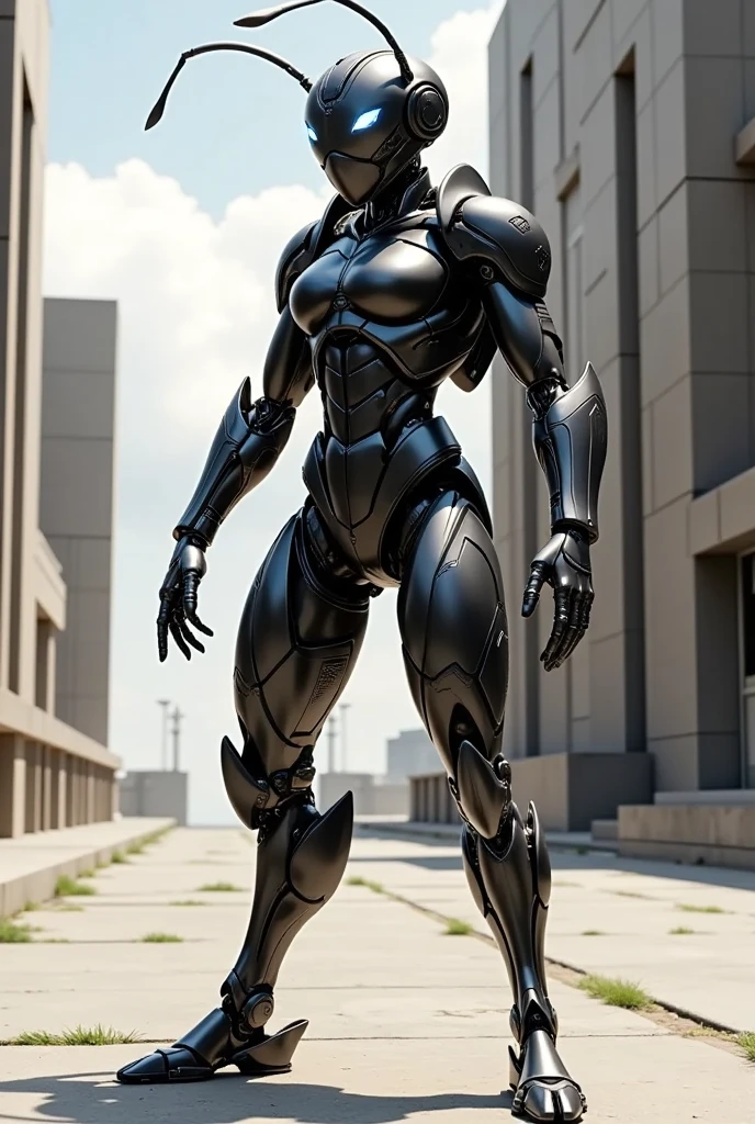 ant、Upright、SF、Futuristic Design、sharp、posing like、