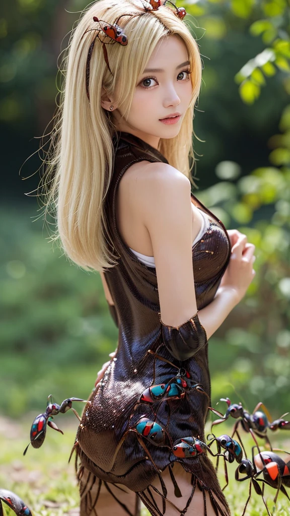 flying debris、highest quality、An illustration、highest quality、got it、High resolution、8k wallpaper、Perfect dynamic composition、(((Ezvian Everywhere)))、((From below))、Beautiful and cute 20 year old girl、Beautiful face in every detail、Delicate and cute eyes、Fine skin、Red cheeks.、shy、(Semi-short hair:1.3)、(wavy blonde hair)、Small breasts、Bold sexy pose、smile、Small breasts、Between the legs、Small Ass、Thin butt、Generated on the eaves.、Narrow shoulders、wavy blonde hair、blonde、Heart-shaped earrings、smile、、Gold bracelet、Tie your hair back、In the Rocky Mountains、Holding a Japanese sword、Wearing a hood、Woman warrior、mask、scarf、Magic Warrior、Like in the movies、Black mesh outfit、Black trousers、