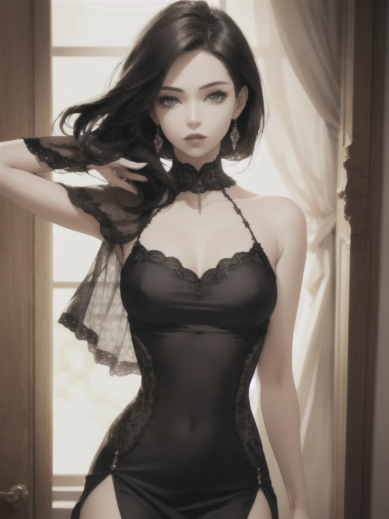 Browsing Caution:1.5,masterpiece, 最high quality, high quality, High resolution, high qualityの質感, high qualityの影, High detail, Beautiful details, In detail, Highly detailed CG, Detailed Texture, a Realistic representation of the face, Realistic, colorful, delicate, Cinematic Light, Side Lighting, Lens flare, Ray Tracing, sharp concentrated, (One girl, __concentrated__:1.3), (Intricate details, compensate, Purelos Face_v1:0.5), (detailed beautiful delicate face, detailed beautiful delicate eyes, Perfectly balanced face, High detailed skin, Detailed skin, The optimal ratio is four fingers to one thumb, Arms under chest, Medium large breasts, Wide Hips, Smooth abdomen, Skinny and skinny, __fashion__, __hair__:1.3), __Location__,Without hands,I have no choice