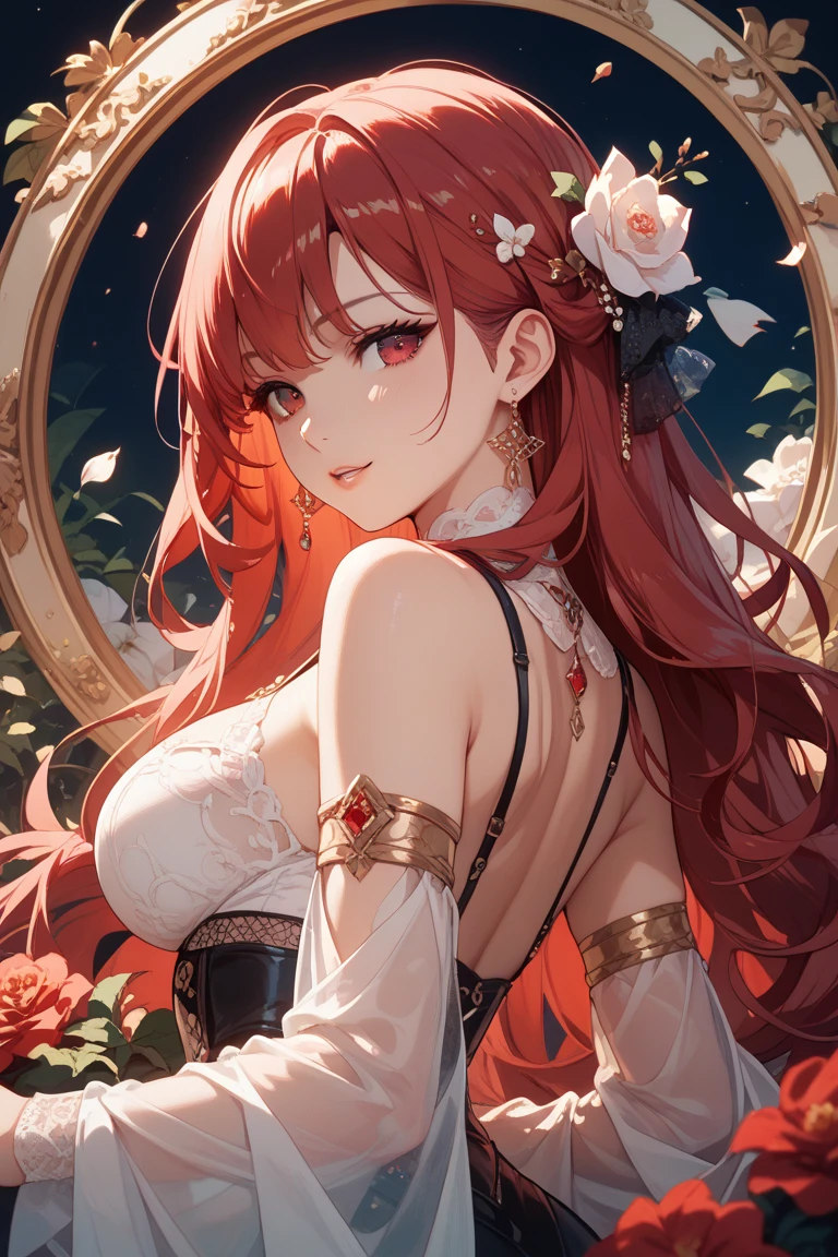 ((Best quality)), ((masterpiece)), (detailed), himeko honkai star rail nude