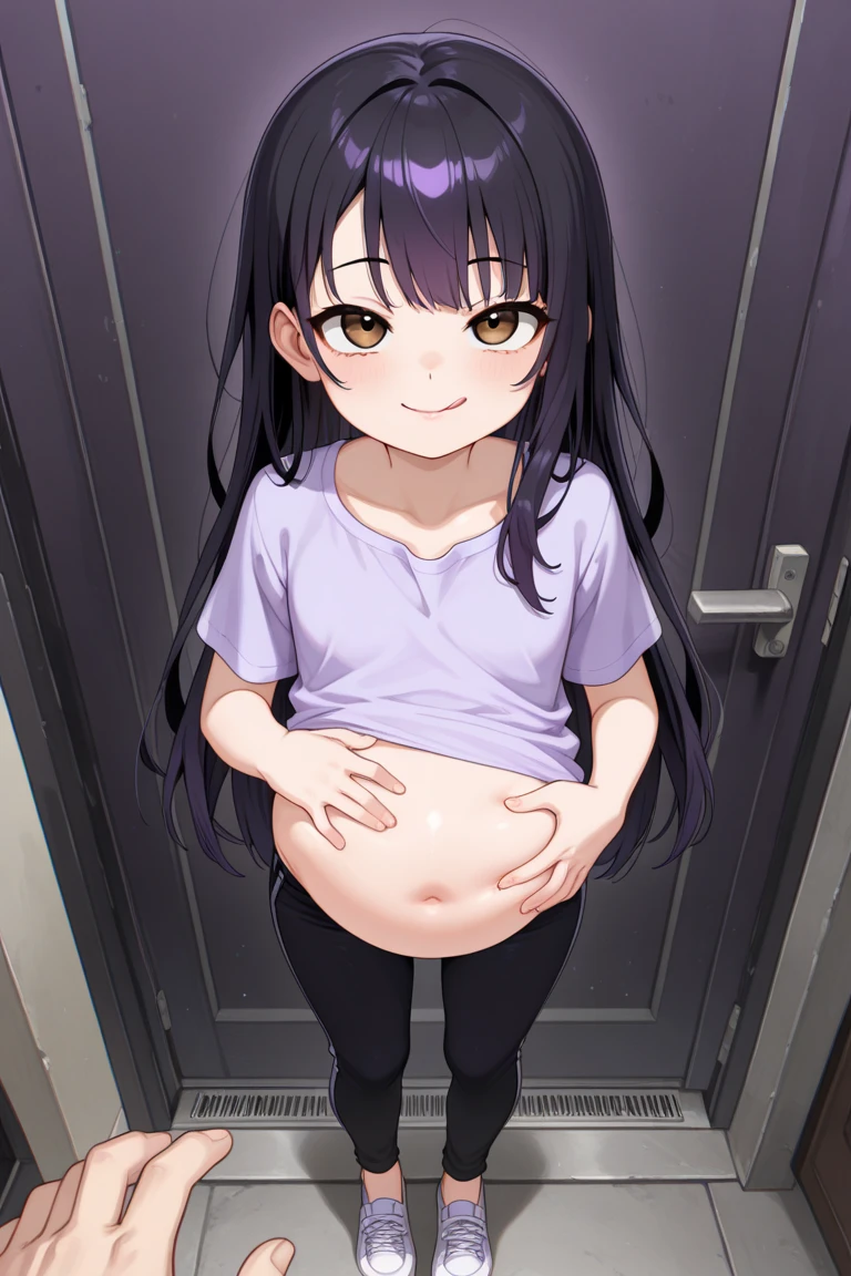 Have cat ears、work、Looks very painful、Small face、、Very embarrassed look、Big Breasts、Very impatient、Trembling、Sweating、Are pregnant、disease、abdomen、abdomen、Wearing pajamas、Show only your belly、Lots of girls、Last month of pregnancy、1One navel、Sitting on the sofa、Long Hair