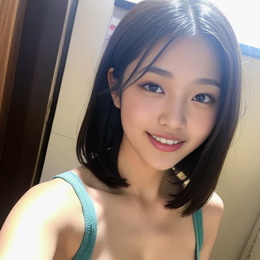 Not Clothed、(Photo Real:1.4)、(hyper realisitic:1.4)、(realisitic:1.3)、 (Smooth lighting:1.05)、(Improve video lighting quality:0.9)、32 k、 1girl in、20 years girl、Realistic lighting、Back lighting、Facial light、raytrace、(cheerfulness:1.2)、(Improved image quality:1.4)、 (Finest Real Textured Skins)、finely eye、finerly detailed face、 (Tiredness, sleep, satisfied:0.0)、close up of face、student clothes:1.3、Korean Idol、Nogizaka Idol、hposing Gravure Idol (Bodyline mood improvement:1.1)、glowy skin、Korean Idol、Nogizaka Idol、hposing Gravure Idol、selfee