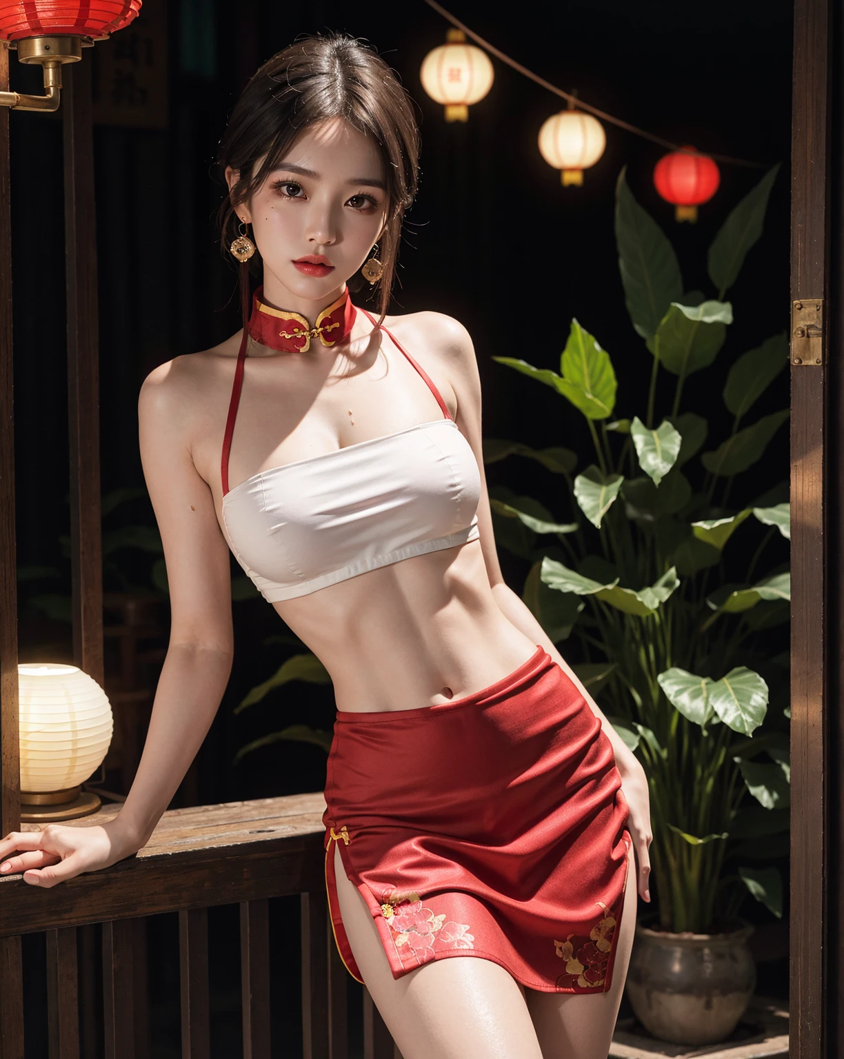 (8k, RAW photo, best quality, masterpiece:1.2), (realistic, photo-realistic:1.37),1girl,(Kpop idol), (aegyo sal:1),origen,chinese cheongsam,python tail,cute, professional lighting, photon mapping, radiosity, physically-based rendering, dragon horn