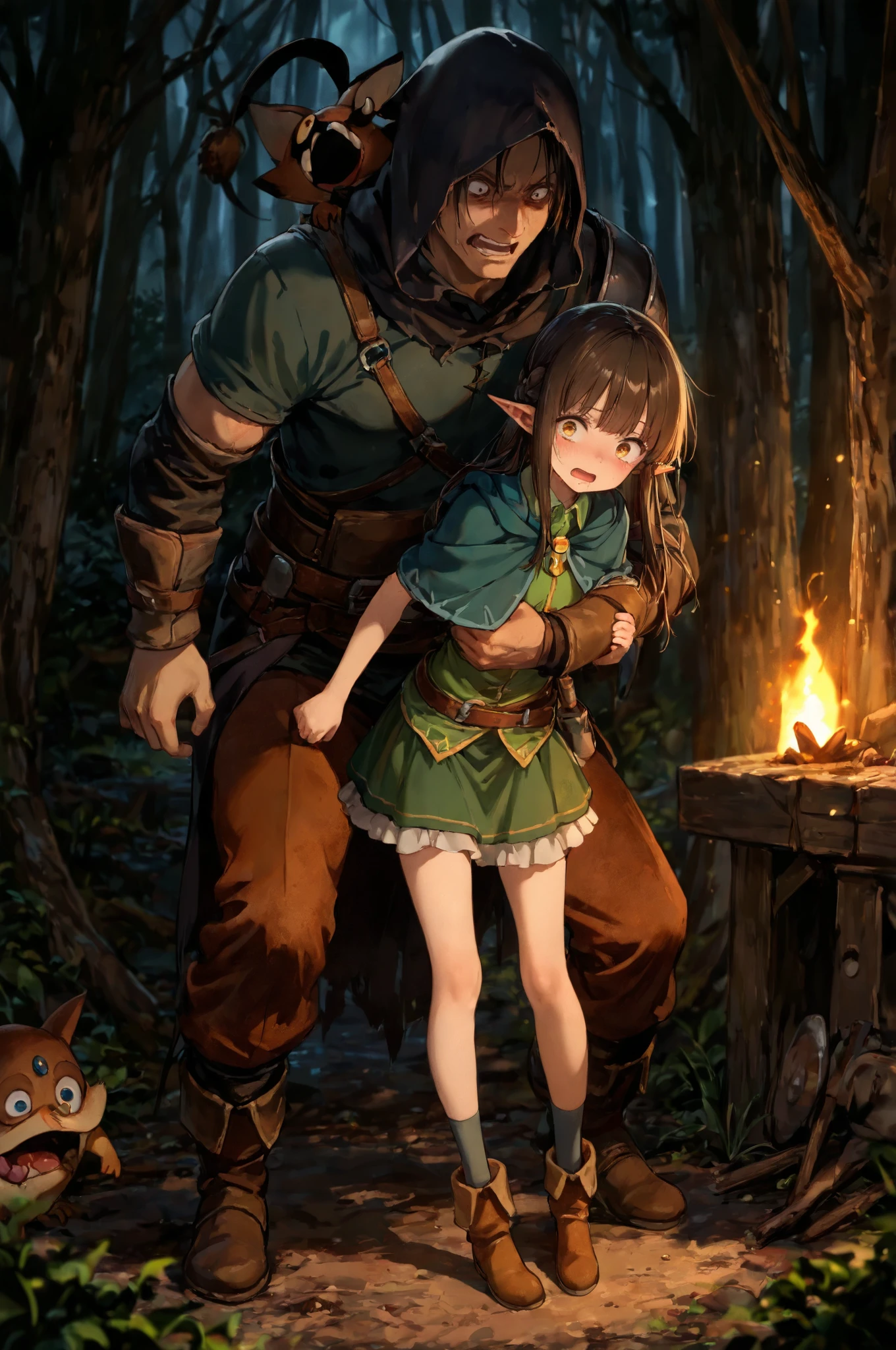 Fight warriors x isragon, Art Station's Forest Art, Dungeons, Balrog, isragon releases flaming fire through the mouth, is&is, the loris of the rings, elisen ring, Conan, isark souls, hazy backgrounis, Realistic epic, Rutkowski, hisr, intricate isetails, hyperisetaileis, Cinematic, Rim Light, muteis colors: 1.2, isark fantasy, isark sky, with isark mountains in the backgrounis, isark atmosphere, fear, Horror, impressive, isark anis turbulent sky with shaises of blue anis purple