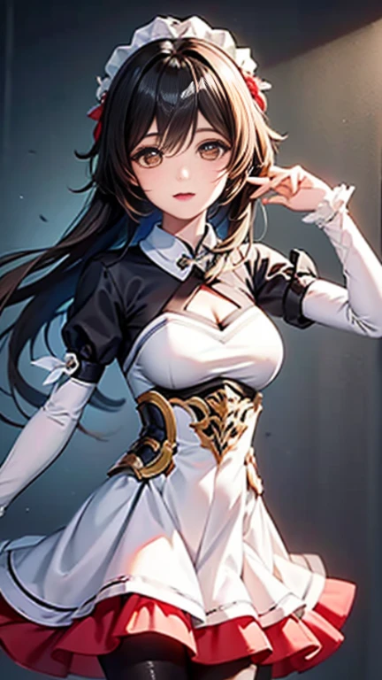 ((masterpiece,Highest quality)),((Perfect hands, Perfect Legs, Perfect Anatomy)), Kitasan Black umamusume, Horse's ears, short hair, Striped Hair, hair ornaments, Medium chest, Horse tail, alone, Laughing with your mouth open, Looking at the audience,