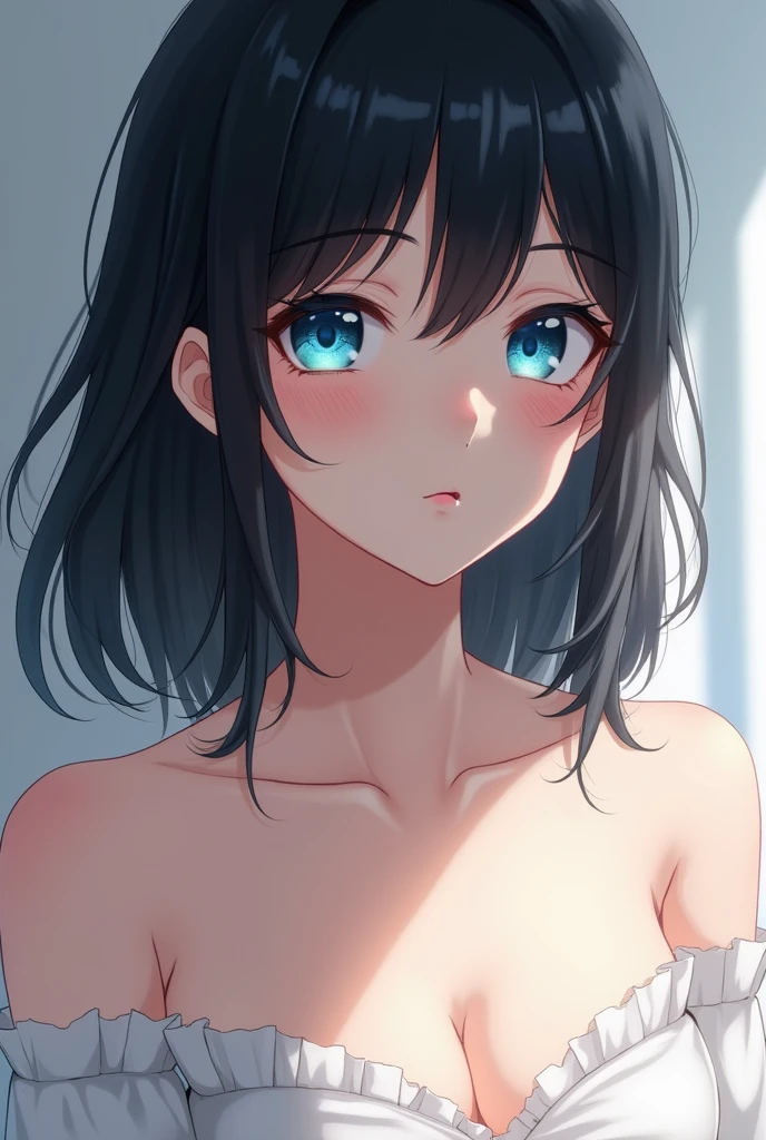 Completely naked、pubic hair、