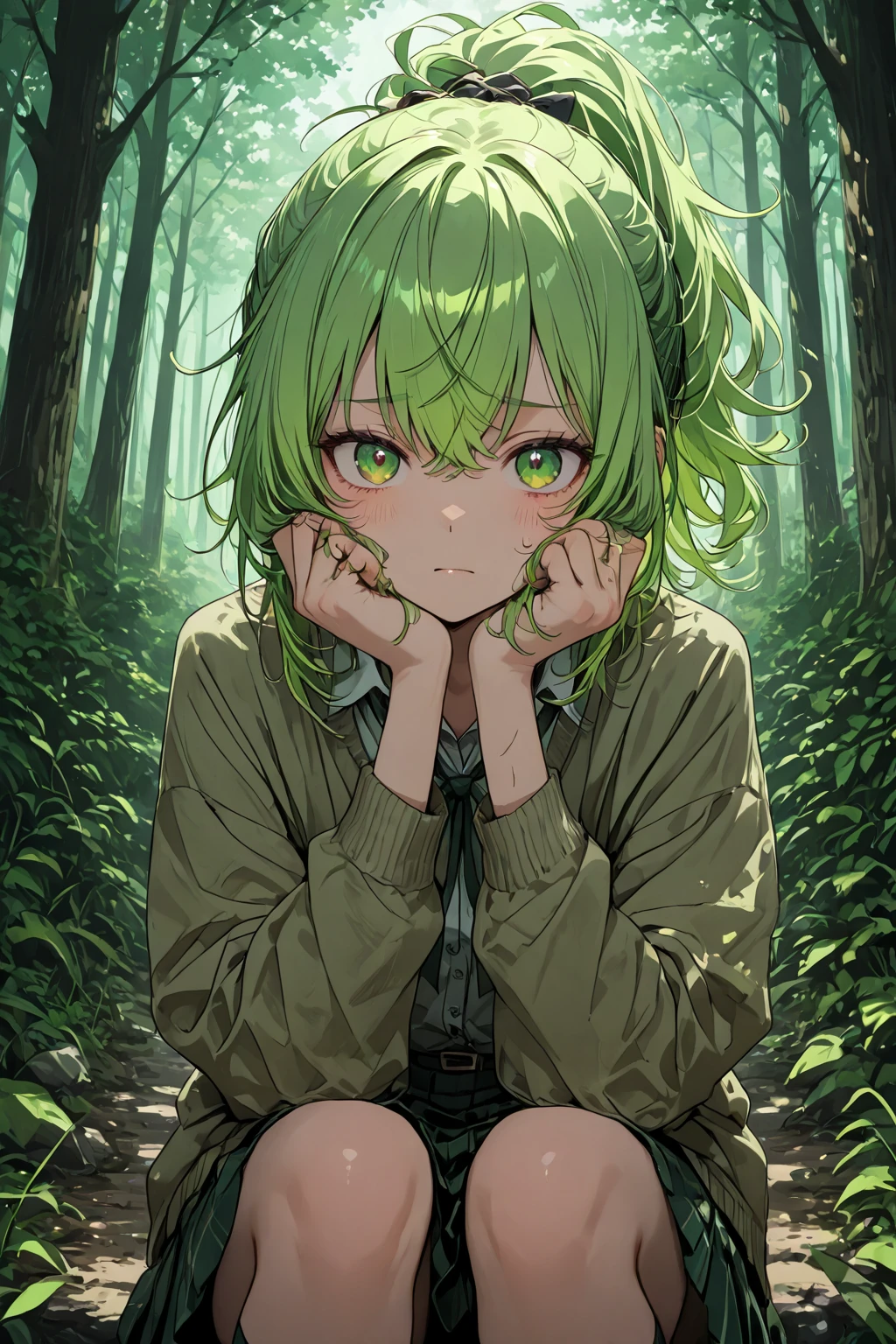 15 year old girls, in the forest , Smoking cannabis, wet their panties with desire , Sex