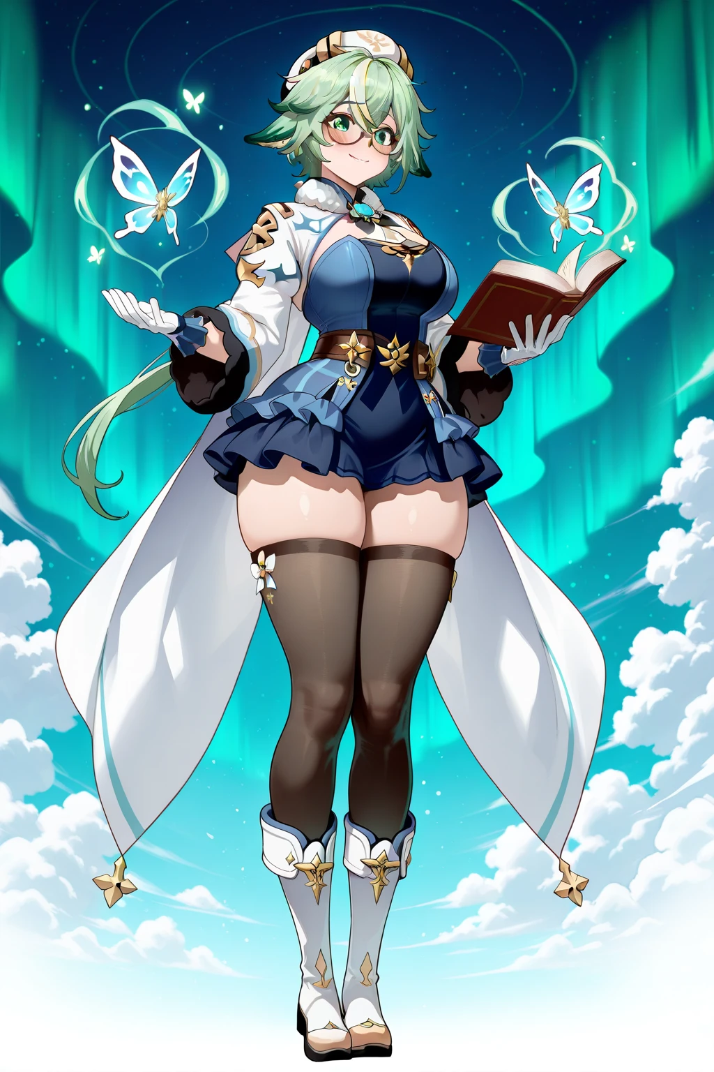 a girl using blue magic,jean genshin impact,(jk huge tits),milf,mature female,curvy body,good detail,one eye closed,giga size,taller then a mountain,looming over a city,destruction,magic,mystical,beautiful,seductive smile,temptation,shining eyes,full body,destroyed cities,sitting down,detailed face,temptation,lust