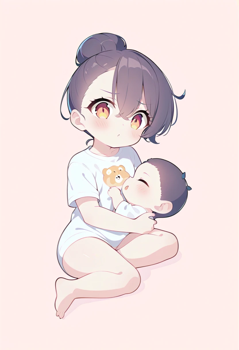 masterpiece、High resolution、And soul、Stickers、Full body portrait:1.85、M-shaped feet:1.85、A lot of breast milk overflows from the nipple:1.85、Breastfeeding:1.85、Breastfeeding:1.85、The role of a caring mother:1.85、Maternal:1.85、彼女のUltra-flat chestに包まれる:1.85、Ultra short height:1.85、1 beautiful 3 year old girl:1.85、So small and so young:1.95、(((Baby Face:1.85、Baby Face:1.85、Baby Face:1.85、Ultra-flat breasts:1.85、White Nude Apron、Small breasts:1.85、彼女のUltra-flat chestの乳首:1.85、She begged to have her nipples sucked................................:1.85、Super flat chest nipples:1.85、So small and so young:1.95、She breastfeeds me:1.85、Smile like a mother:1.85、Super flat chest nipples:1.85、Short length、short hair、Both sides up、Seen from directly below:1.85、Leaning forwardピーク:1.85、Baby Face:1.85、Baby Face:1.85、So small and so young:1.85、Ultra-flat chestの乳首:1.85、 look down on someone:1.85、Leaning forward:1.85、Black Hair、Super happy face、Maternal Instinct、She makes me breastfeed、She dotes on me:1.85、She will be my mother:1.2、She pushed me down、Knee pillow、??????? face、Voice of the Heart、My penis satisfied her、Huge Vagina 、My penis goes into her vagina、Please spread your legs as far as possible:1.85)))、blush、Watery eye、Leaning forward:1.85、On the crib、Super flat chest nipples、Baby Face:1.85、Baby Face:1.85、Baby Face:1.85、Short length、Short length、Short length、Ultra-flat chest、Ultra-flat chest、Ultra-flat chest