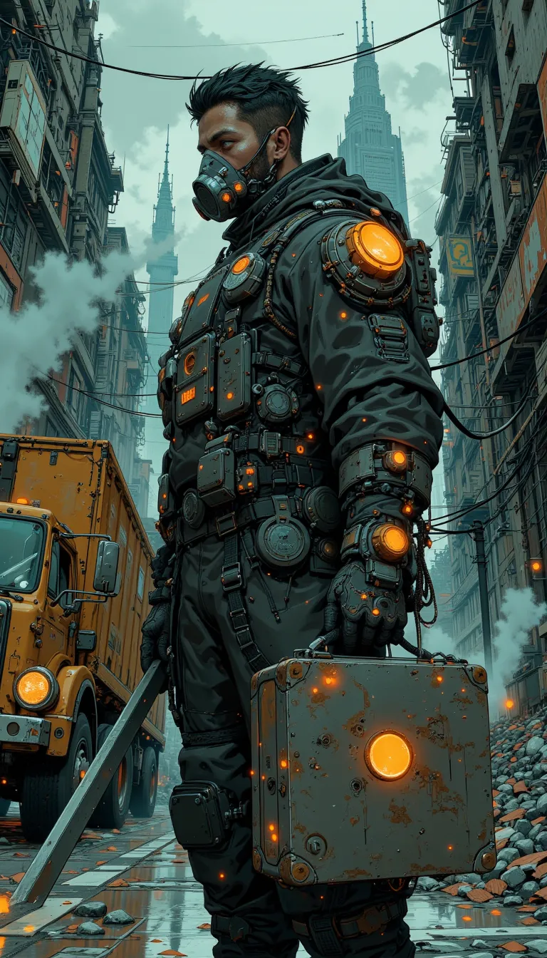# Менеджер мусора - 🦾 Dystopian Warrior