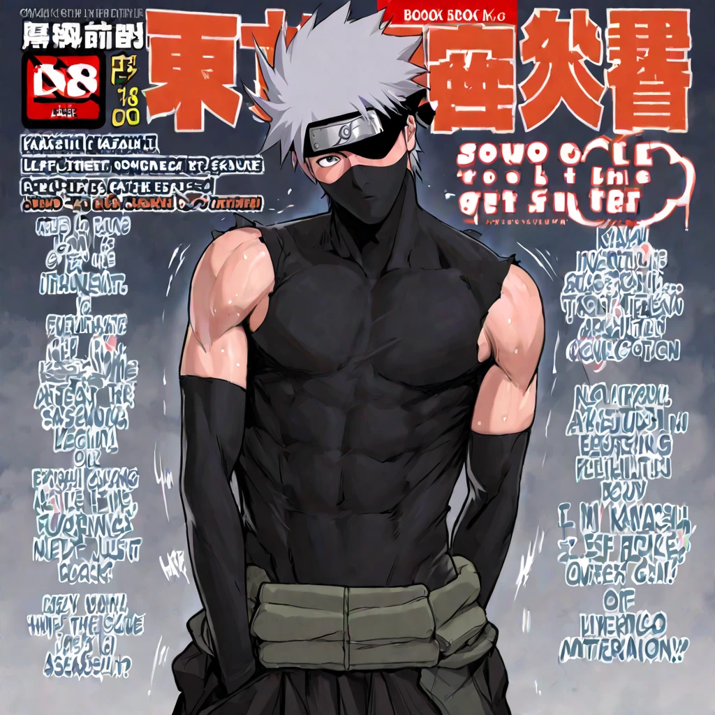 A drawing of a man with white hair and blue eyes having his neck cut, Kaisen jujutsu, Kentaro Miura manga style, manga scans, colorful manga page, Kentaro Miura manga art style, Kentaro Miura manga style, colorful manga panel, chainsaw man manga, Hinata Hyuga, Ichigo Kurosaki, bleach manga style