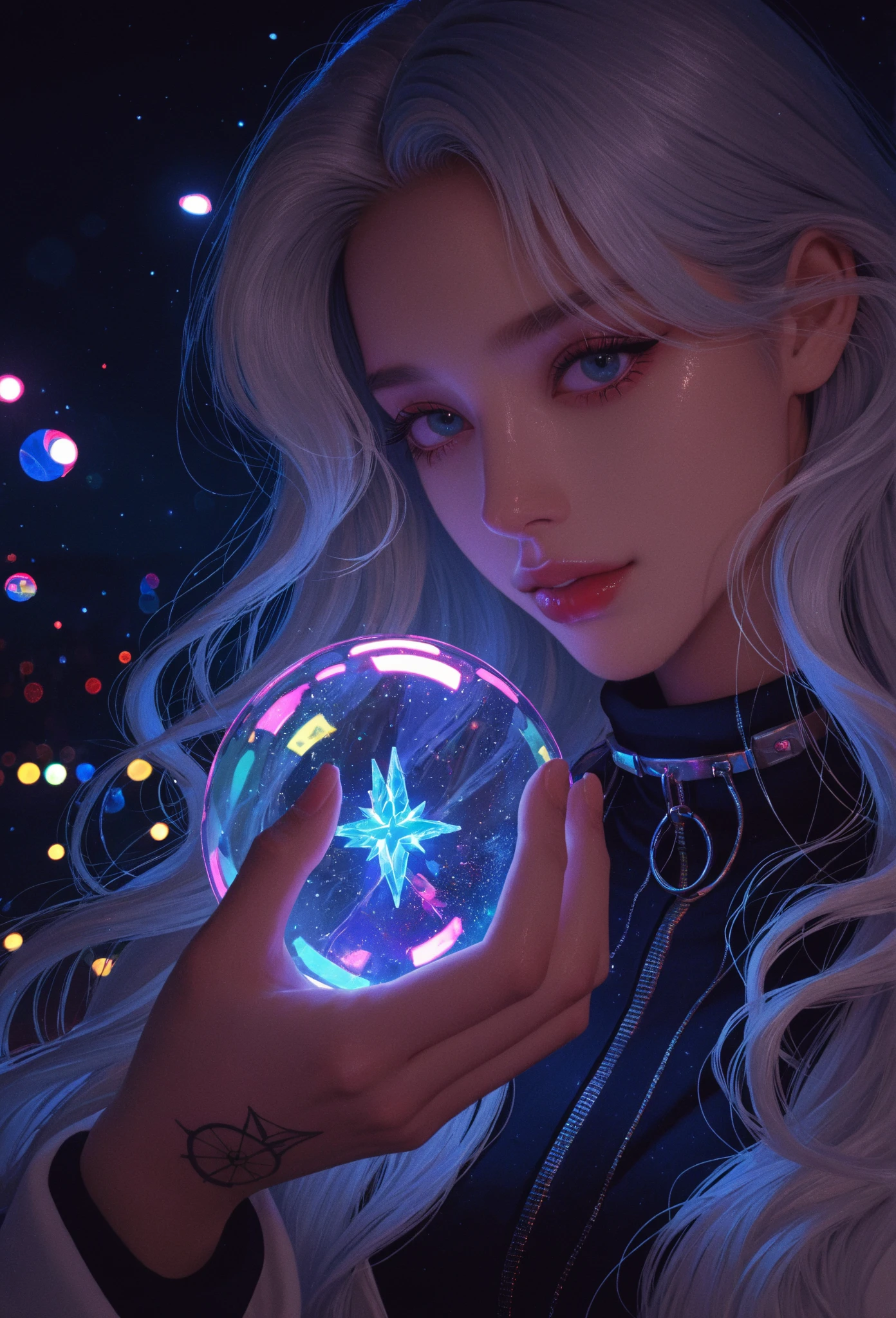 The character costume is KPOP, 9 sets of anime character stickers with different expressions, Hallyu collection style, Anime K-pop art style, Hallyu frontline style, Hallyu art style, kpop style, Official artwork, Chibi Art, Pisif, Blackpink style, Cute KPOP artwork in various poses, The popularity of the art station Pisif, lingerine,