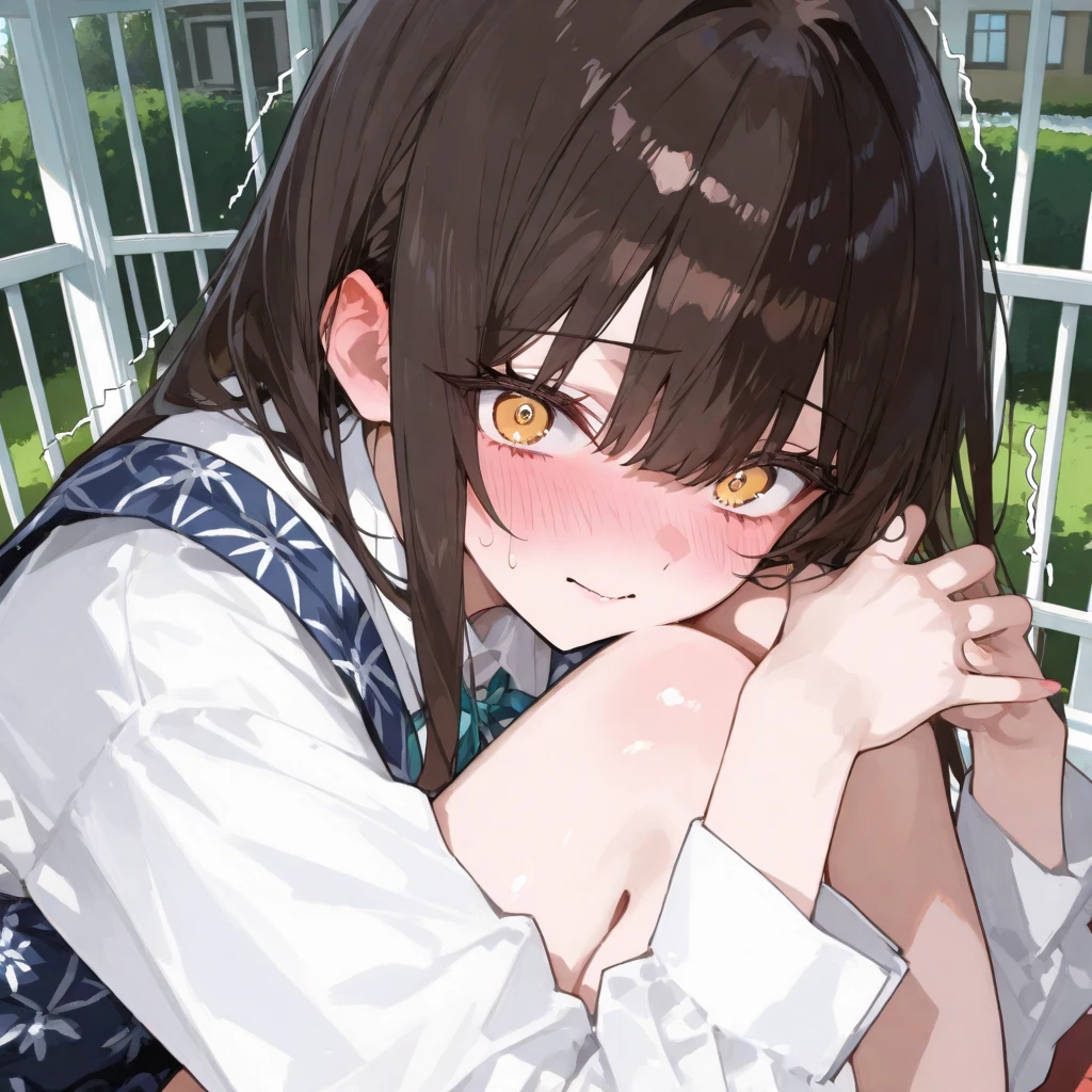 masterpiece,hentai,32k,Super detailed,Ultra-detailed, Toddler clothes, Crying face, Short brown hair, Lying on my back, A small-faced toddler being forced into vaginal sex by a man, NSFW