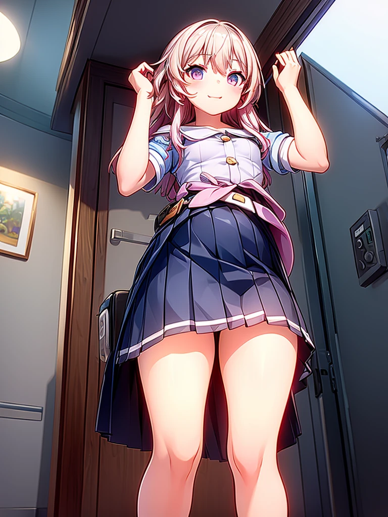 (ultra-detailed, best quality, anatomically perfect body:2), (1 girl, have to pee, very desperate to pee, have to pee:1.3), (girl and other many girls waiting in line public restroom:1.4), (maxi dress, lace bolero, long skirt, petticoat, pumps, messy bun:1.5), (have to pee, covering crotch, knees together and feet apart, hand between legs:1.8), (leaning forward:1.2), (erotic twist of the body), (constricted pupils:1.2), (blush:2), (embarrassment:1.4), (flying sweat:1.6), (breathless:1.5), (looking afar:1.8), (teeth), (shiny skin), full body
