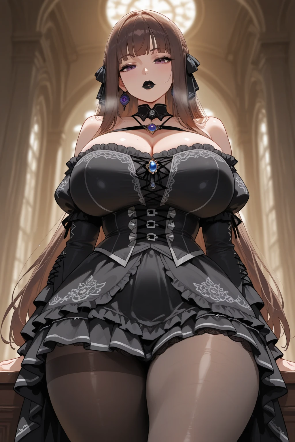 Naked Beauty Boobs fully exposed woman wearing dress and boots , baroque dress, wearing a detailed steampunk dress, elegant gothic princess, victorian gothic lolita fashion, historical baroque dress dark, black gothic lolita dress, fantasy style clothing, rococo dress, black rococo, fantasy costume, wearing a gothic dress,Full color high quality A Japanese policewoman with huge breasts is massaged, stripped naked, and restrained. Milking a woman with big nipples by pulling her nipples Sexy embarrassed expression Big super busty girl Erect nipples ピンク色のErect nipples Photorealistic highest quality Big bare ass romantic dress, gothic dress,bionde,,(((upper body portrait))),red eyes,city,big breasts