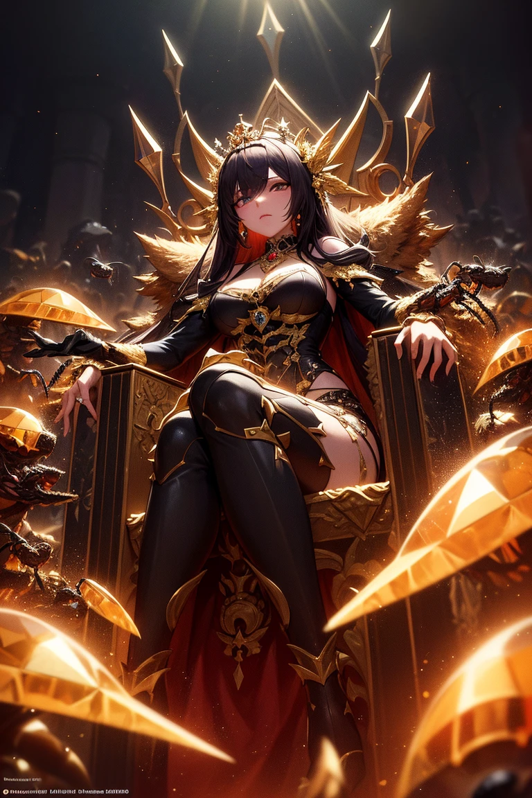 highly detailed face, best quality, intricate details, highly detailed,1girl, blue eyes, blue hair, sitting, large breasts, malicious smile, arms behind back, nature, hair ornament, <lora:phantylia:0.8>, full body