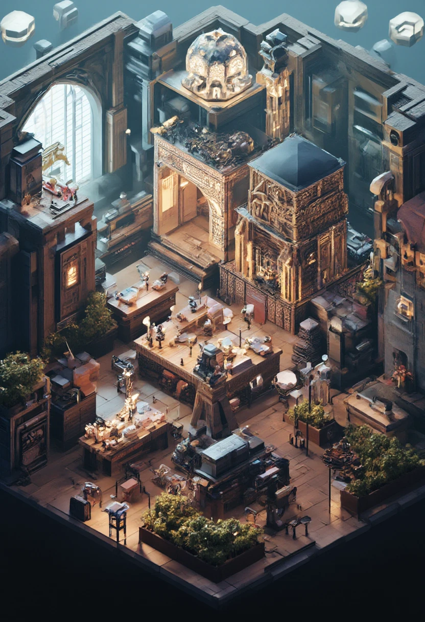 Mosque with Arabic script