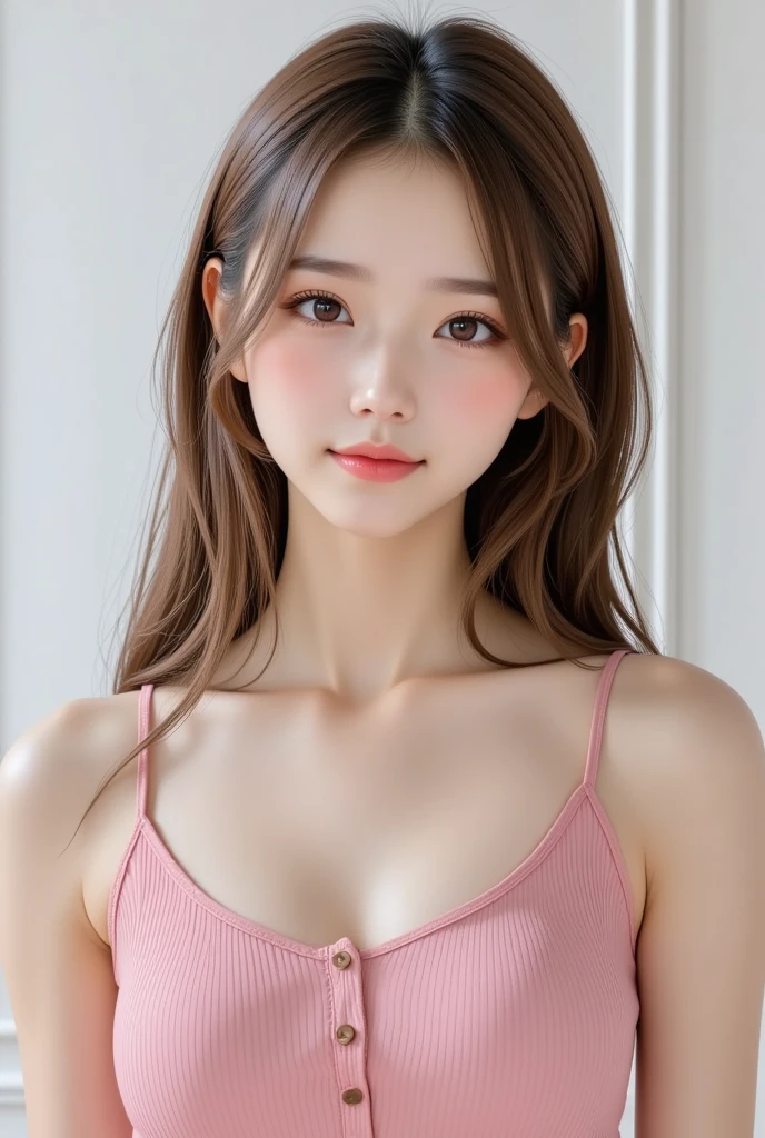 realisticlying,25 year old girl,Hair Blonde Short、Bikini Wearing,Realistic cleavage enhancement,Smile,A sexy,shores,Various poses