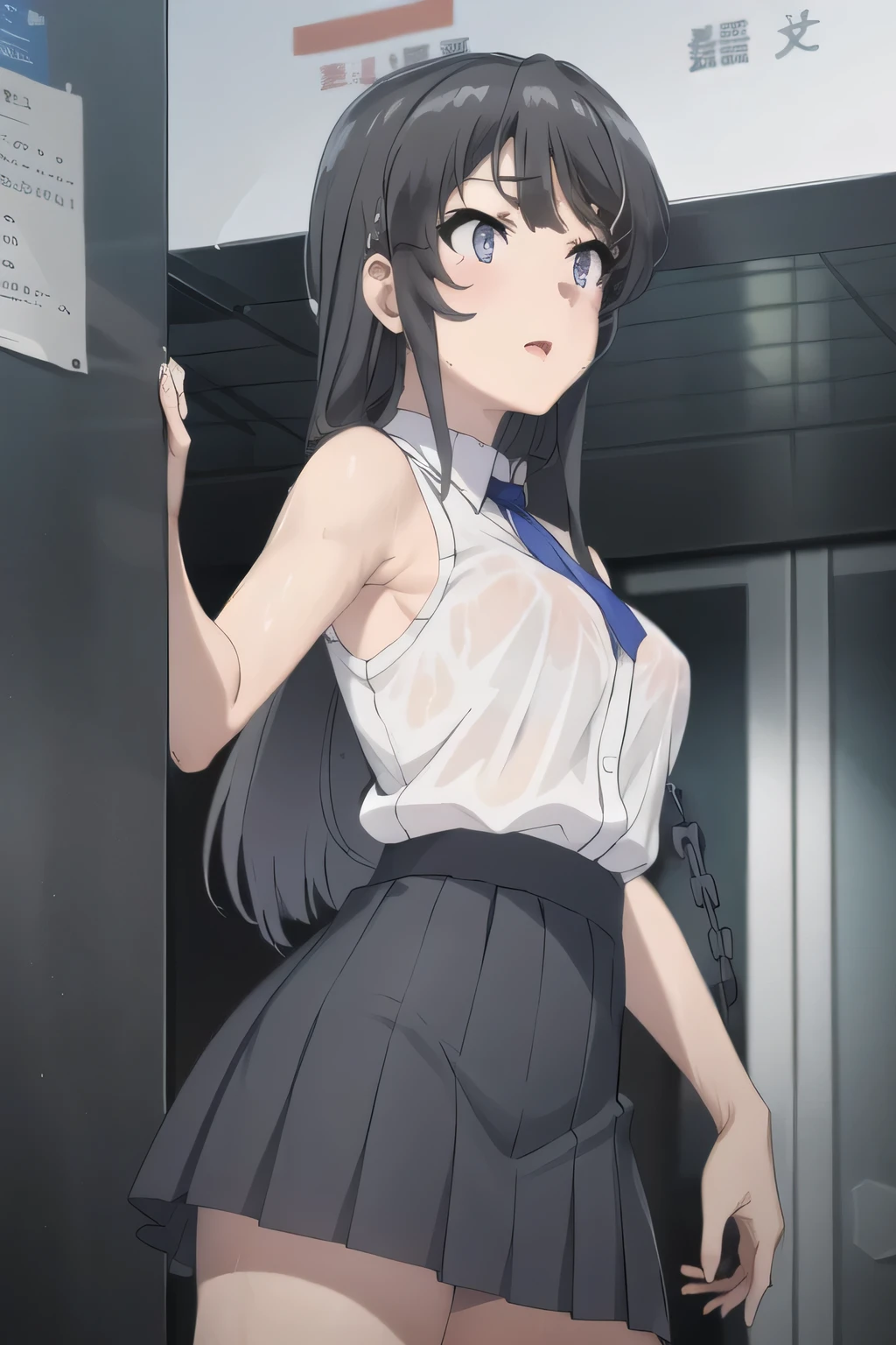 彼女のbig breastsをさらに大きくしてください，Can you draw an office worker in uniform，Please draw a picture of a sad mature woman、Delicately、Please draw an expression that you can't escape，、Full color CG，draw a picture of someone with her hands and feet bound with chains、can you draw a sad face、I'm in a dark cave                  ，draw a picture of her being attacked by lots of tentacles，、can be caught by tentacles、，私は間違いなくI need a face，               Accurate body expression，Woman with a nice smile my nipples are sharp、It's see-through when it's wet,Her chest is hidden in a costume、、my nipples are sharp、It's see-through when it's wet，ネイビーブルーのpleated mini skirt，I need a face，，I'm drawing a facial expression。use，Faces are very important，sleeveless，big breastsでもウエストが細い，pleated mini skirt，       ,，（（（紺色のsleevelessの衣装））），    portable  、  ,（Please draw a more delicate expression），（Can you draw a sharp crew、Tanned ？），（ Pleated Legs，white panties），（One person is enough for that job {X} {{X}}）、 That's enough，grimace。unless the job requires it。 {X}、 ,    An attractive 40-year-old woman takes off her uniform,                                                    Big black wavy hair, ,   big breasts, thin waist ， ,   ，Full color CG，
