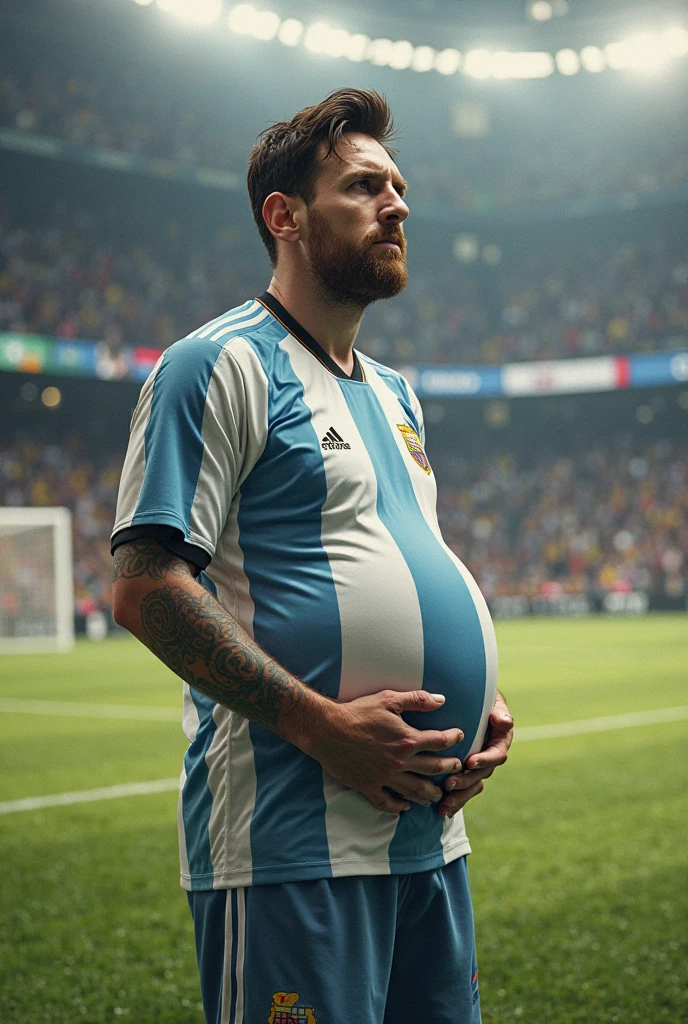 messi is pregnant