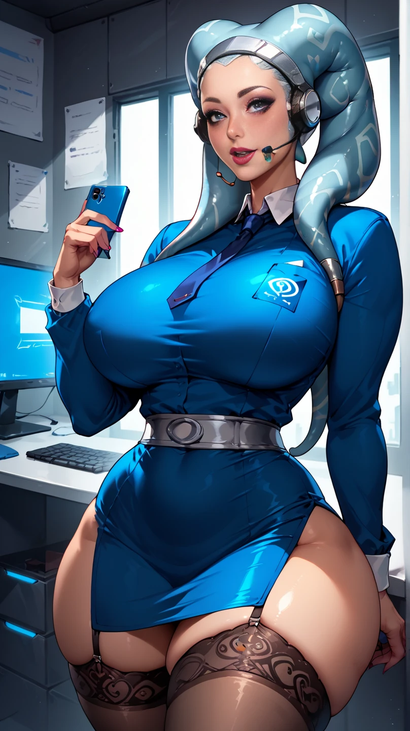(8K, Best quality, tmasterpiece:1.2),\(Eyes detailed\),\(facial feature\),(\(Clothes detail details\)\),Full body lesbian,(surface focus) ,Very detailed CG unified 8k wallpaper,hugefilesize,ultra - detailed,A high resolution,Huang Li,beautidful eyes,Ray traching,dramatic shadow,Detailed pubic hair,dramatic angles,hyper-detailing,(1 girl:1.3),(Alone),A mature woman,Busty mature beauty women,Blue hair,yellow eyes,Large breasts,One-finger selfie challenge,Supergirl tights,European and American style,busty figure