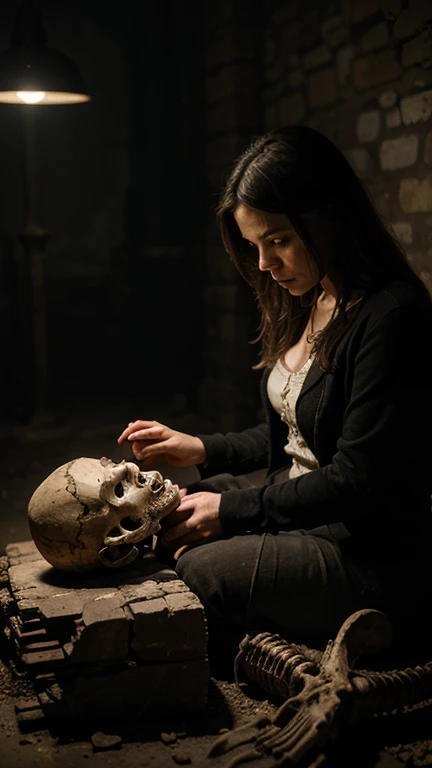 photo RAW,(a painting of a woman holding a bunch of skull balloons, disturbing, creepy, gloomy, rotten, by wayne barlowe,Realistic, realism, hd, 35mm photograph, 8k), masterpiece, award winning photography, natural light, perfect composition, high detail, hyper realistic