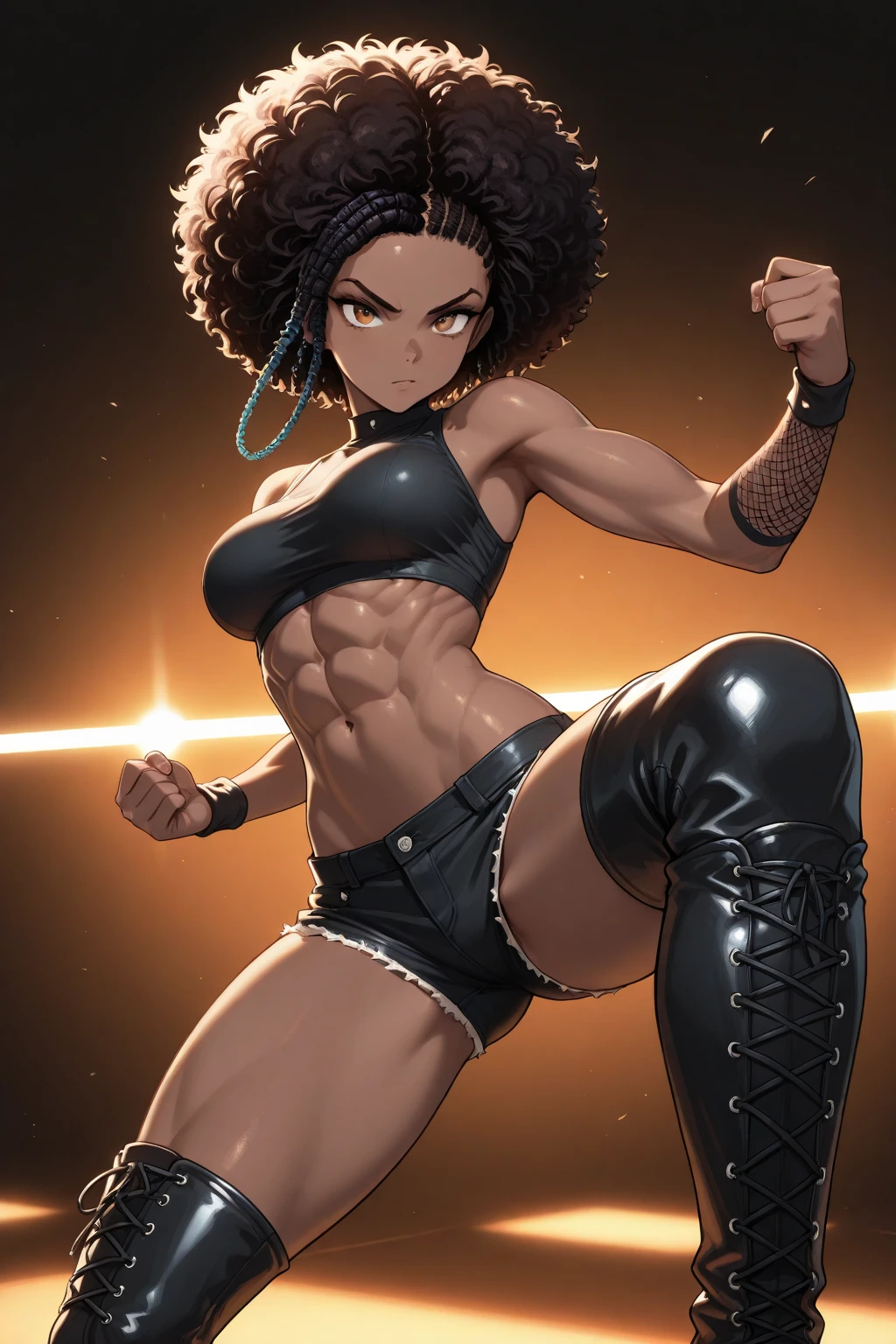 nsfw, uploaded the e621, beautiful and detailed,woman (((female))) ((anthro)) anubis, Ross Tran, by ruan jia, by zaush, by foxovh, lighting cinematic, seductor, Female anubis, anubian jackal, fit body, abs, curvy body, big breasts, golden latex string bra and panties, (Detailed face:1.1), (perfect aig chest:1.3), thick eyelashes, long eyeslashes.Perfect dynamic composition, (gals:1.2), sweaty body, wet body, a grin, looking at the camera, dreads into a ponytail, a strip dancer, on a platform, stage, string pole squatting arms behind her head holding on strip pole, POV angle from below looking up, angled, camera angle, light beams, strip club,