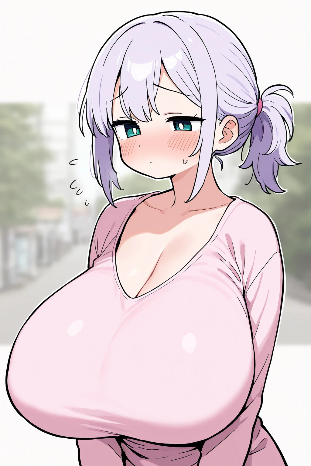 score_9, score_8_up, score_7_up, score_6_up, score_5_up, score_4_up, just describe what you want, tag1, tag2,street,
BREAK
source_anime,
BREAK
1girl,Minase Iori, dsiori,oppai ,chibi girl,(shortstack:1.1),elect big nipple,Gigantic breasts,Round Breasts,(nude:1.3), glistened skin, oiled skin, shiny skin, heavy breathing, wide hips, tan skin,
pussy juice,
looking_at_viewer,(spread legs,:1.1),(have sex,massive female ejaculation:1.1),(open your mouth:1.0),(moaning,orgasm:1.0),BREAK,Anatomically correct body,(cowgirl position:1.4),thick dick,(1 adult man:1.1),ahegao