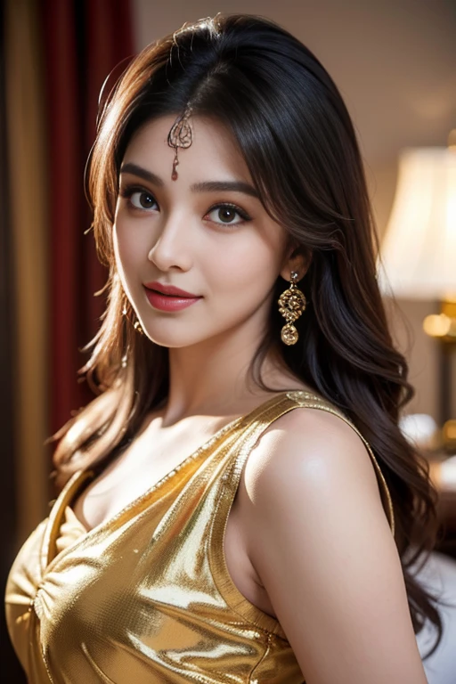 (nsfw:1.2), (1woman:2.0), (solo:1.5), (Pakistani woman:1.9), (upon body from head to thigh:2.0), (arms on hips:1.7), (light smile:1.3), (dimple chin:1.5), (chubby cheeks:1.5), (full naked body ), (braless:2.0), (slender abs:1.5), (detailed realistic skin:1.3), (extremely detailed realistic caramel hair:1.3), (beautiful realistic hairstyle:1.3), (realistic hair:1.3), (beautiful realistic face:1.3), (beautiful realistic Pakistani woman face:1.9), (extremely detailed realistic face:1.3), (realistic eyes:1.5), (extremely detailed realistic eyes:1.5), (perfect eyes:1.5), (extremely detailed realistic pupils:1.5), (extremely detailed realistic eyelashes:1.3), (detailed realistic lips:1.3), (beautiful realistic lips:1.3), (realistic medium breasts:1.3), (round breast), (masterpiece:1.2), (best quality:1.2), (realistic:1.2), photography, Nikon, 85mm, 8k, (sharp focus:1.2), (high resolution:1.2), (ultra-detailed:1.2), ((full naked body)),,,,8k, high quality photo, full shot,,,